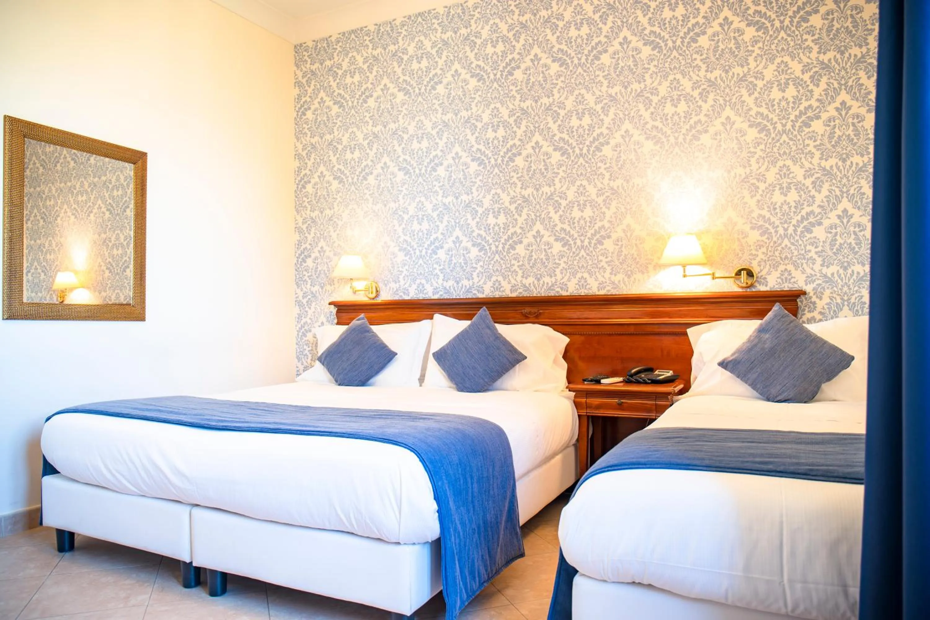 Bed in Relais Villa Giuliana