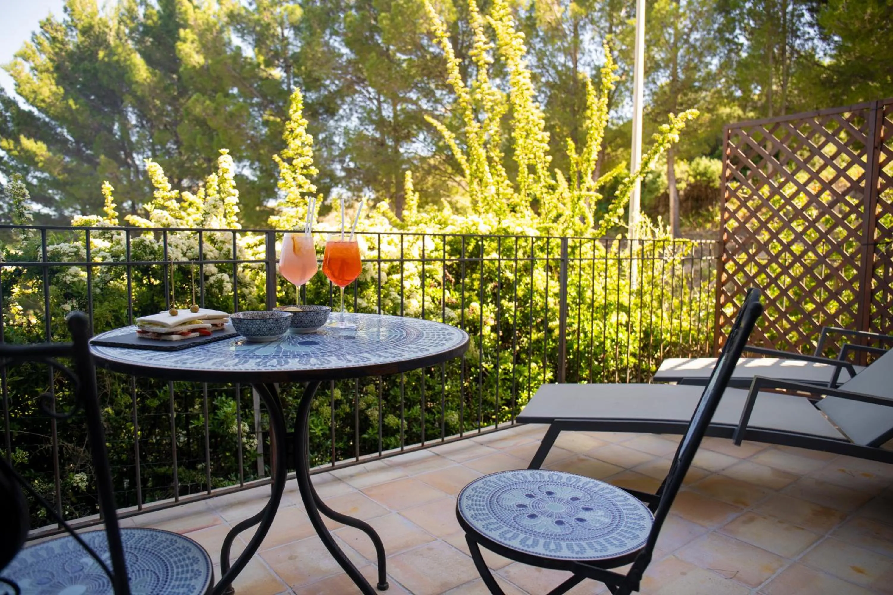 Balcony/Terrace in Relais Villa Giuliana
