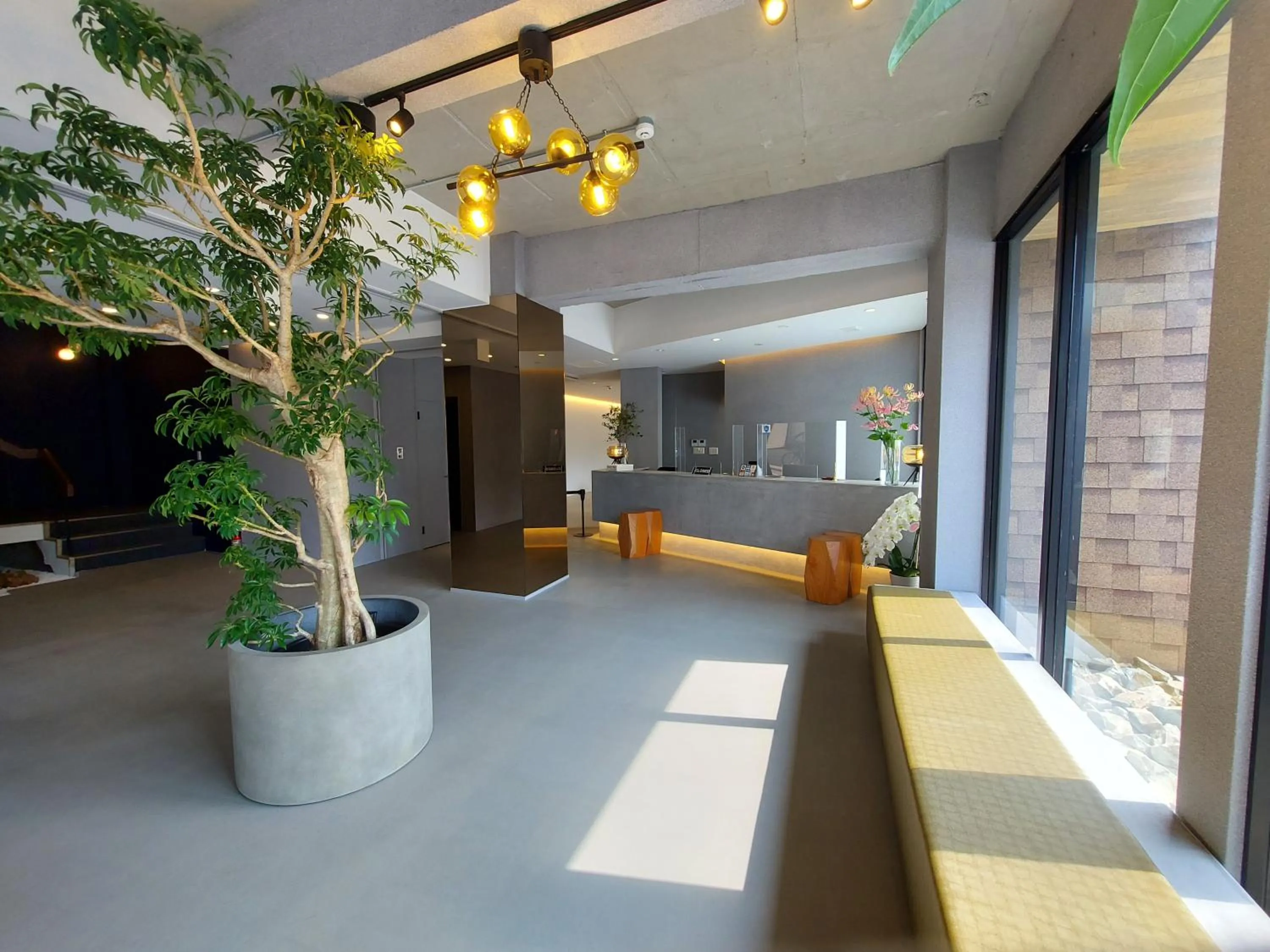 Lobby or reception in Fukuyama Royal Hotel