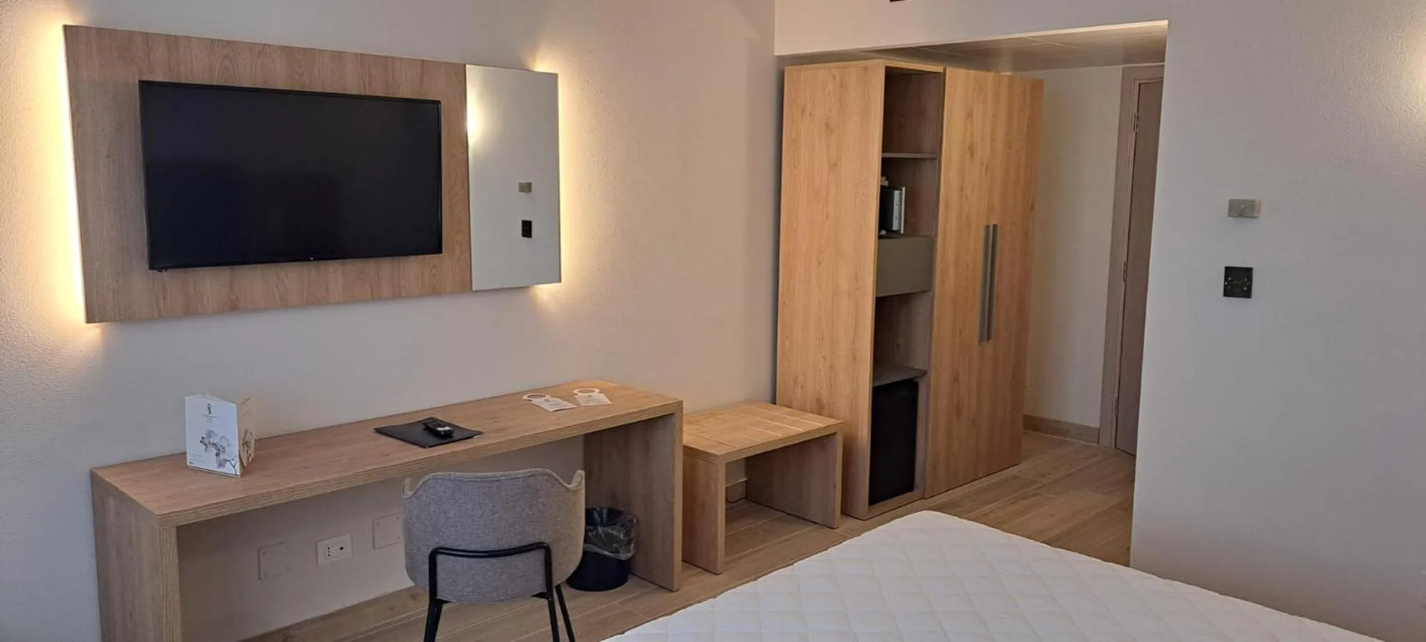 Bed in San Paolo Palace Hotel