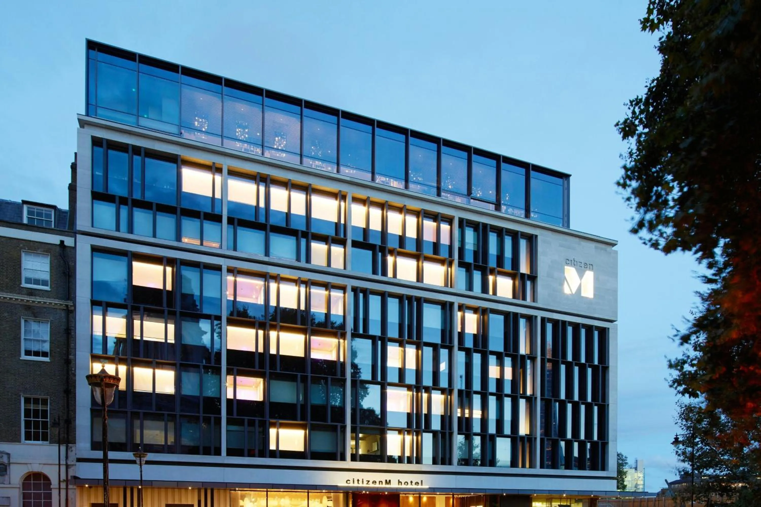 View (from property/room) in citizenM Tower of London