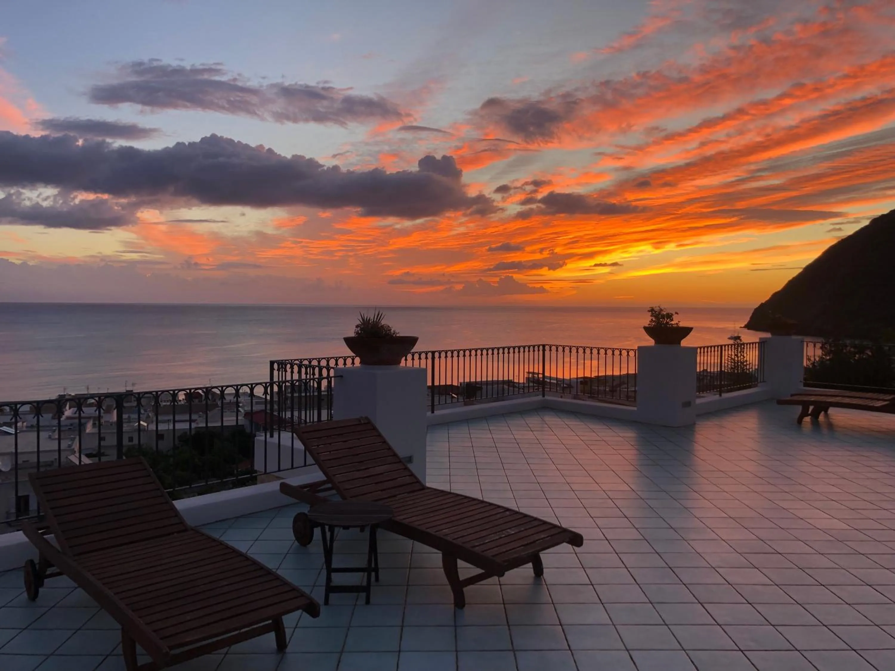 Balcony/Terrace in La Zagara Hotel