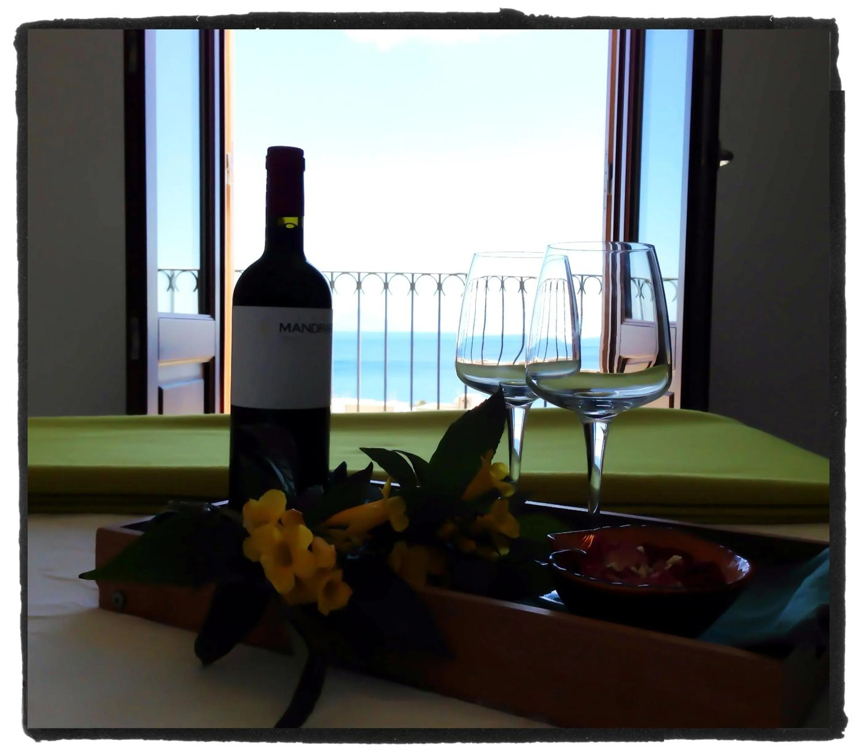 Food and drinks in La Zagara Hotel