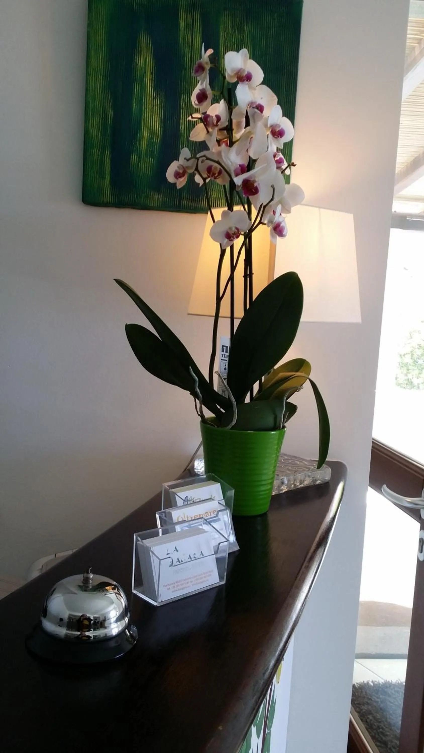 Decorative detail in La Zagara Hotel