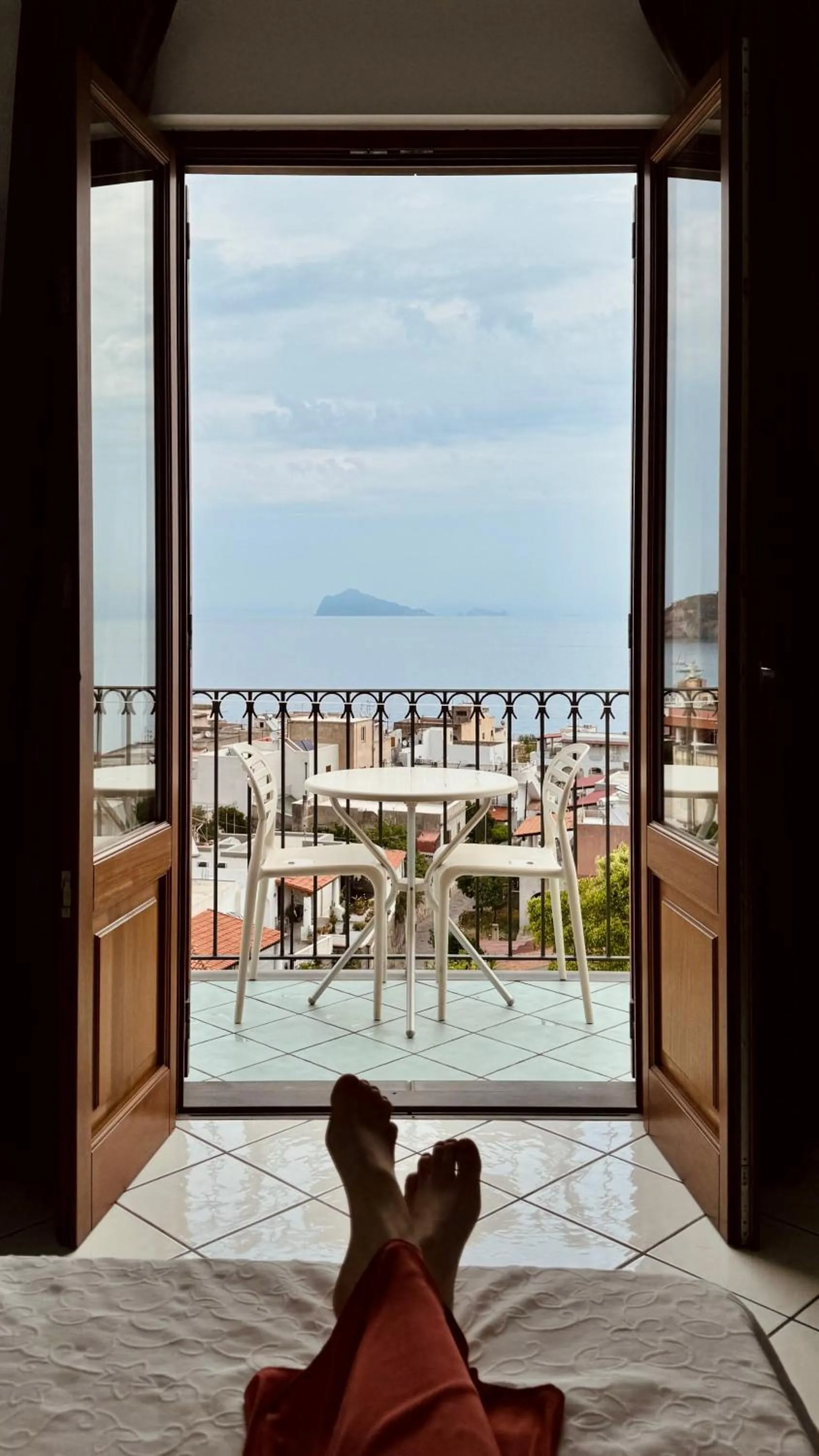 View (from property/room), Bed in La Zagara Hotel