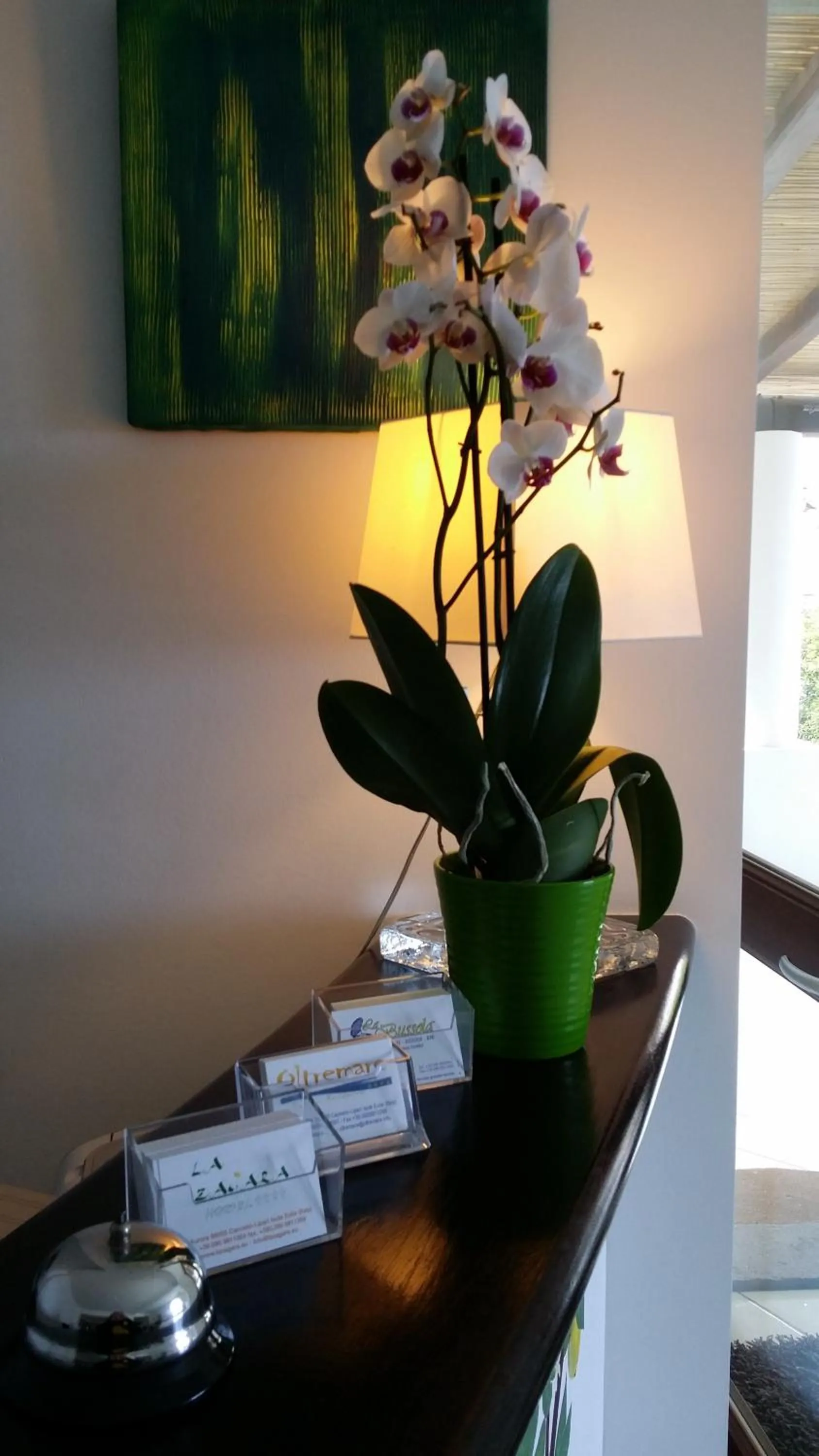 Decorative detail in La Zagara Hotel