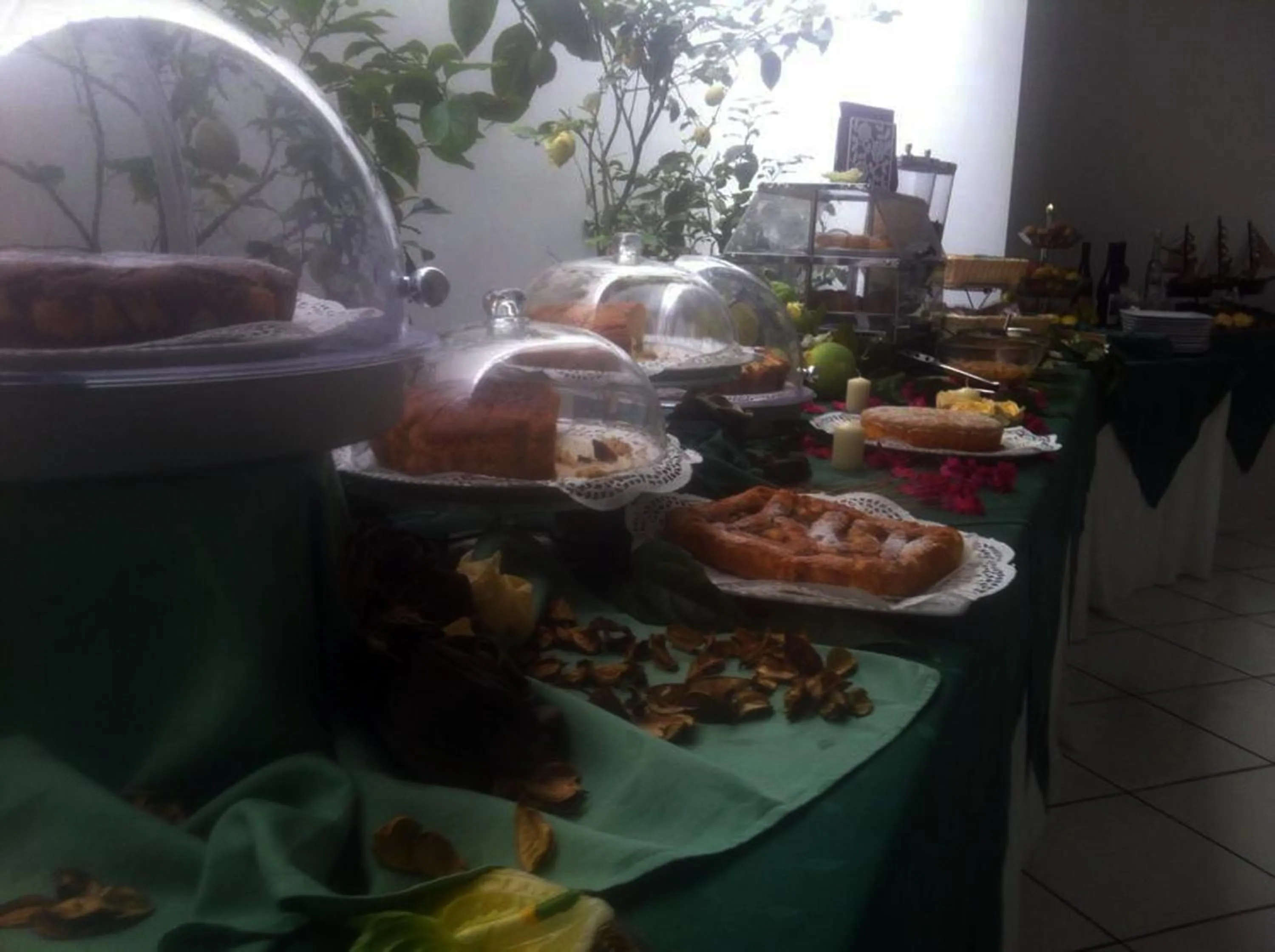 Buffet breakfast in La Zagara Hotel