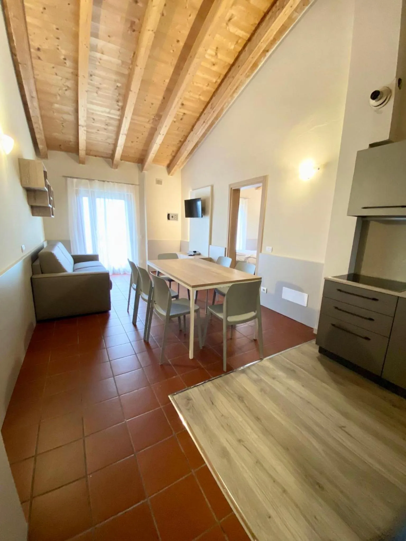 Living room in Residence Parco Del Garda