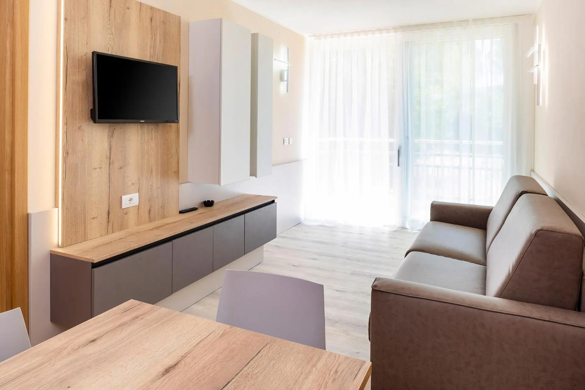 Living room in Residence Parco Del Garda