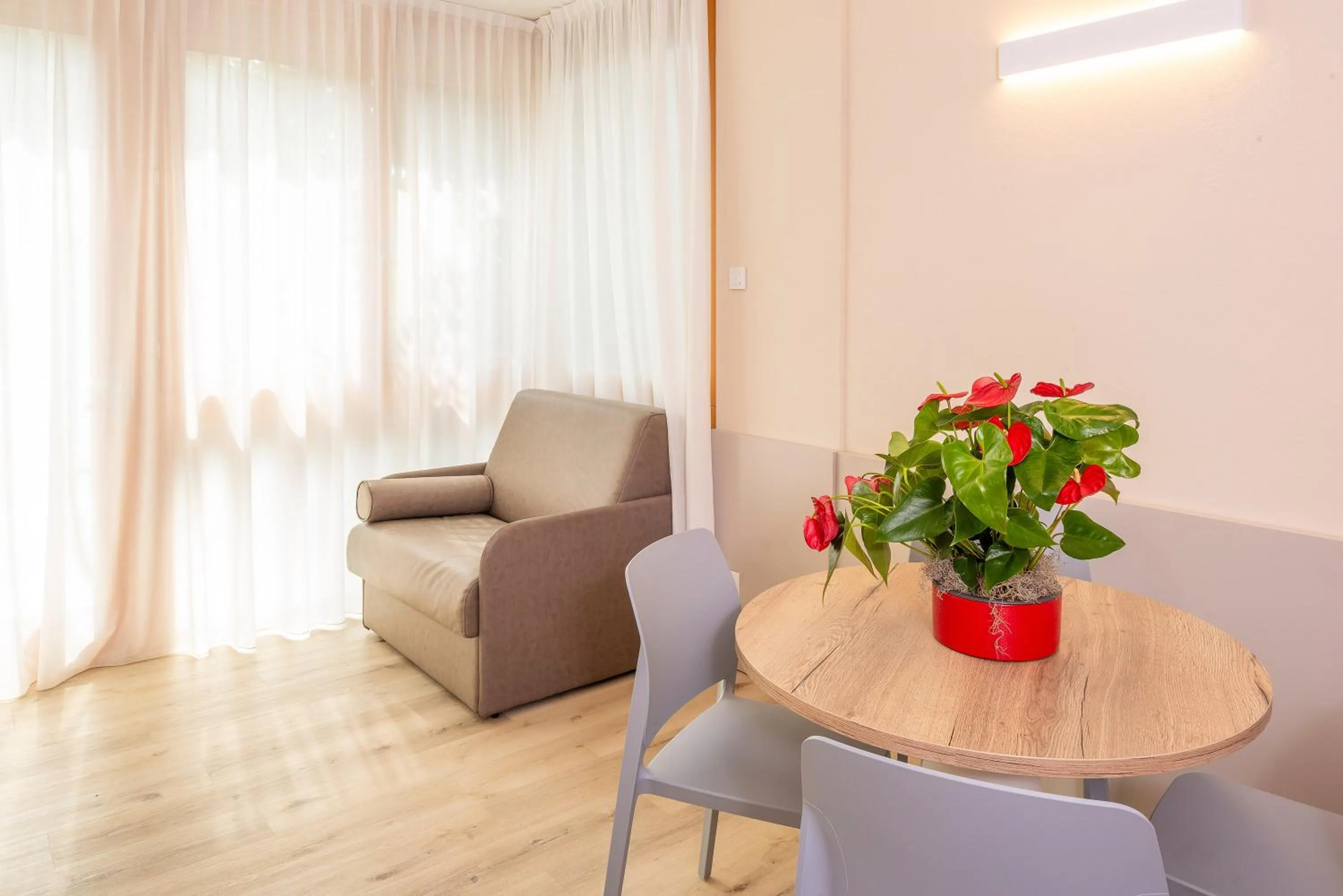 Living room in Residence Parco Del Garda