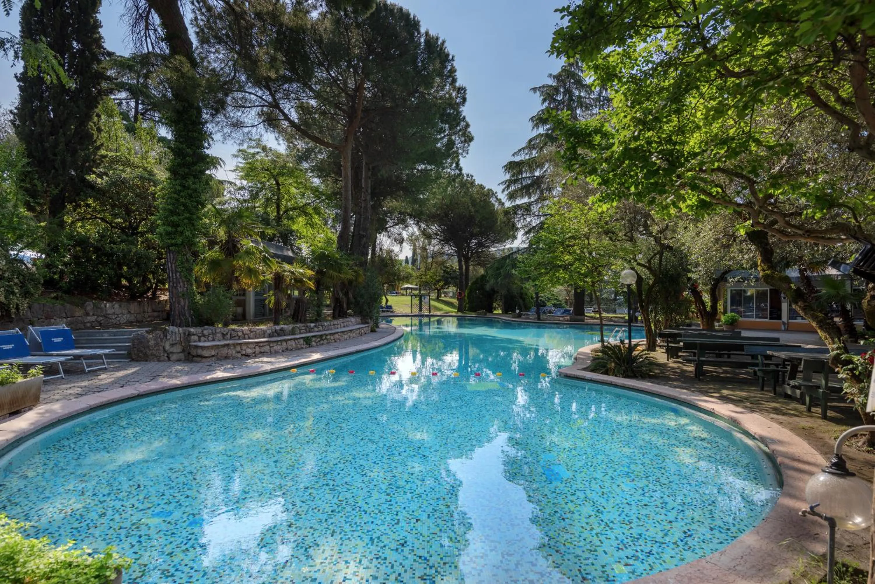 Swimming pool in Residence Parco Del Garda