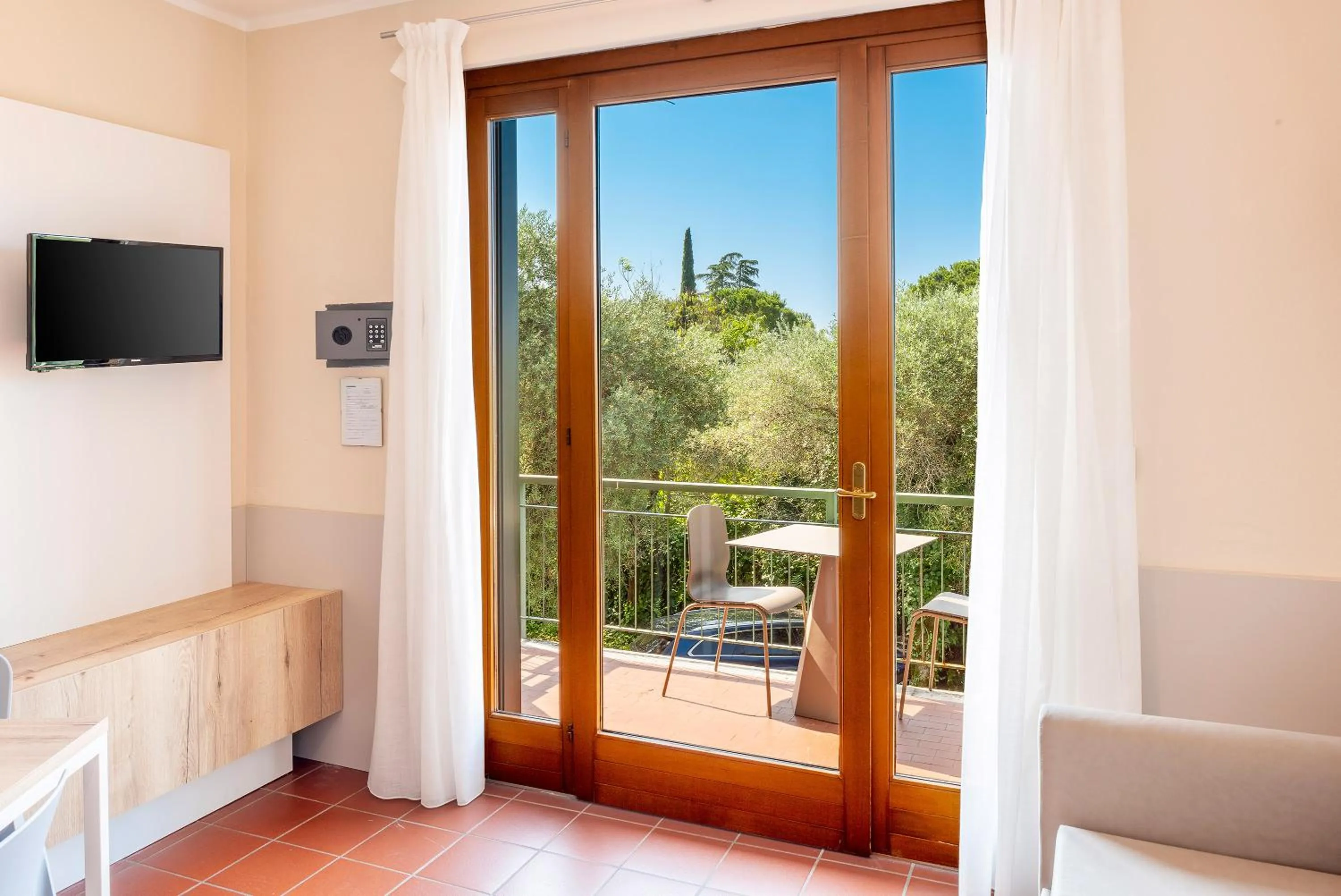 TV and multimedia in Residence Parco Del Garda