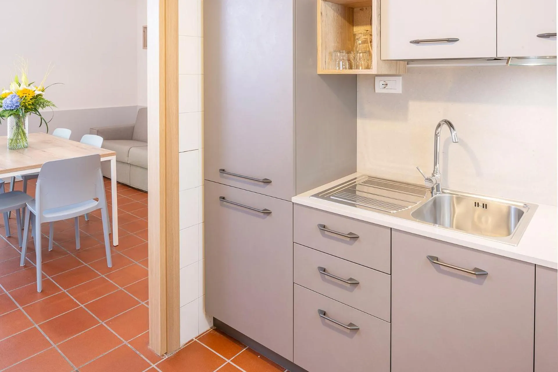 kitchen in Residence Parco Del Garda