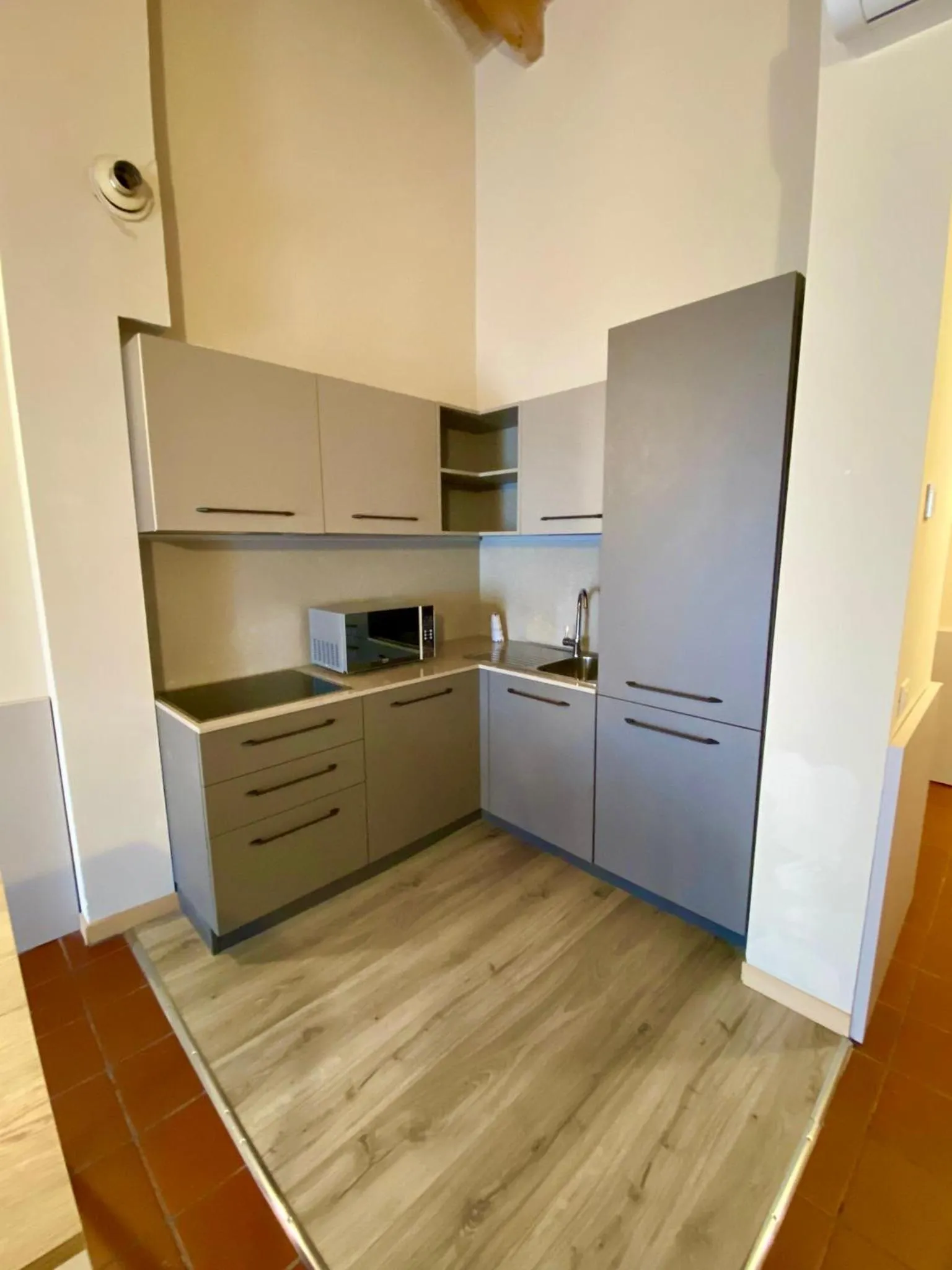 Kitchen or kitchenette in Residence Parco Del Garda