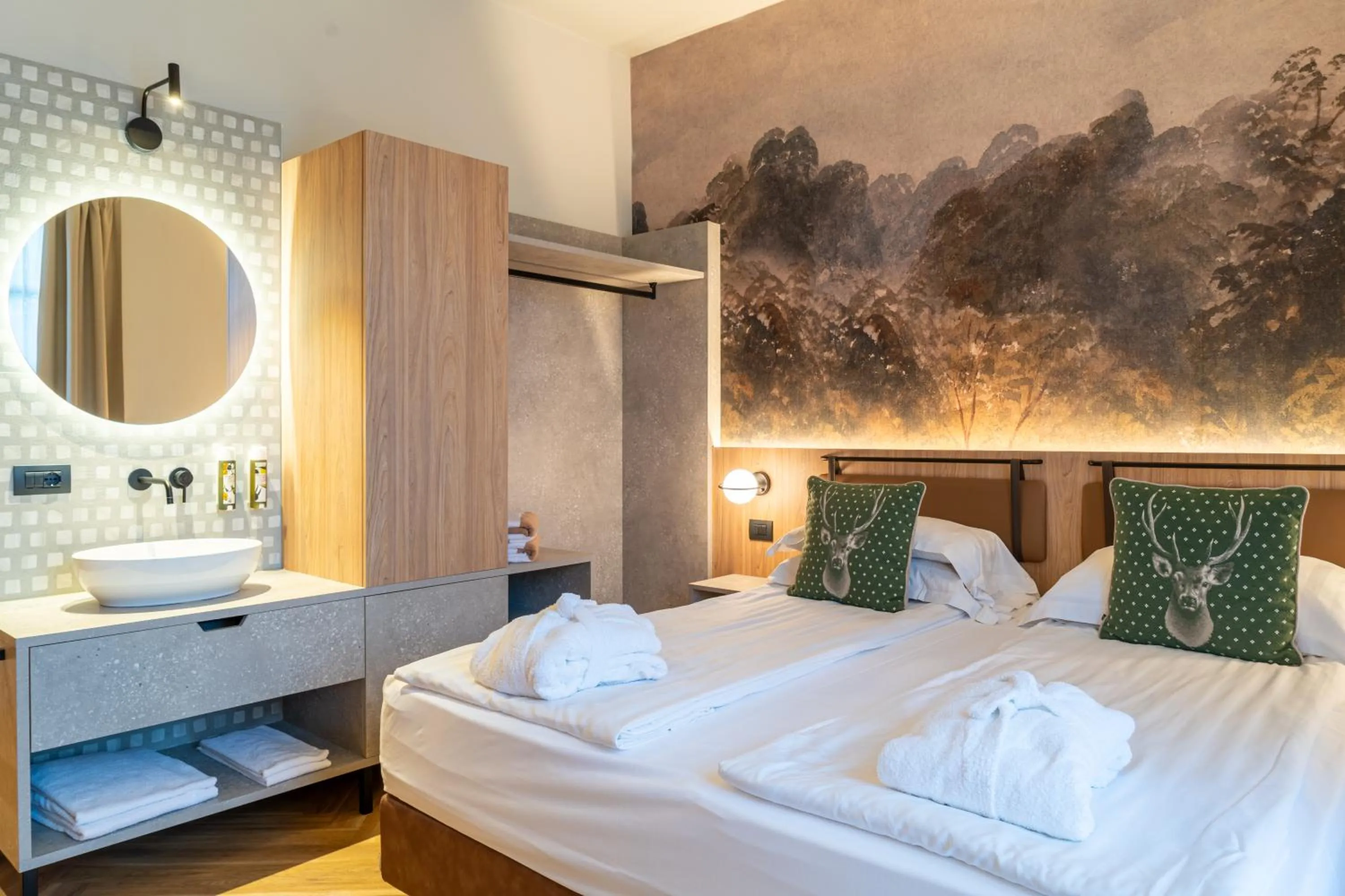 Bed in Hotel Querceto Wellness & Spa - Garda Lake Collection