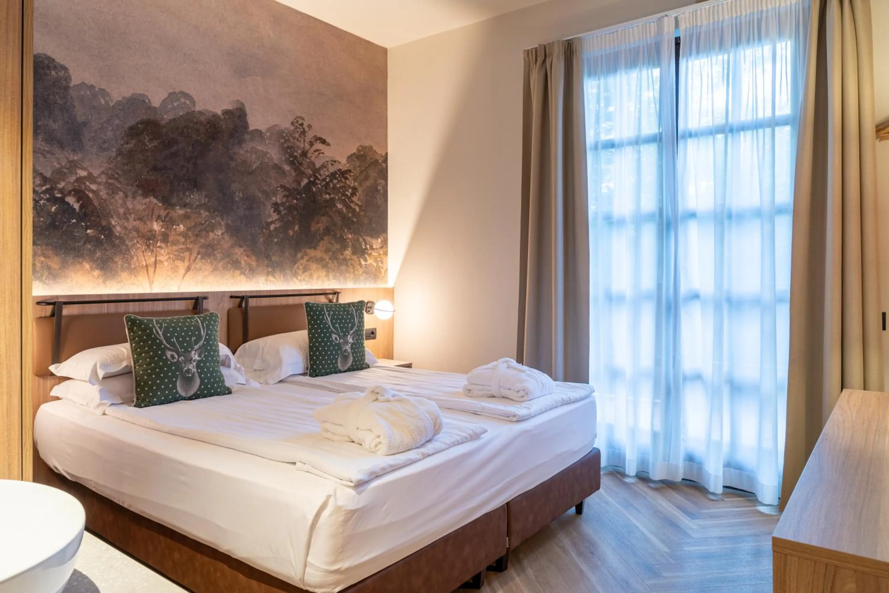 Bed in Hotel Querceto Wellness & Spa - Garda Lake Collection