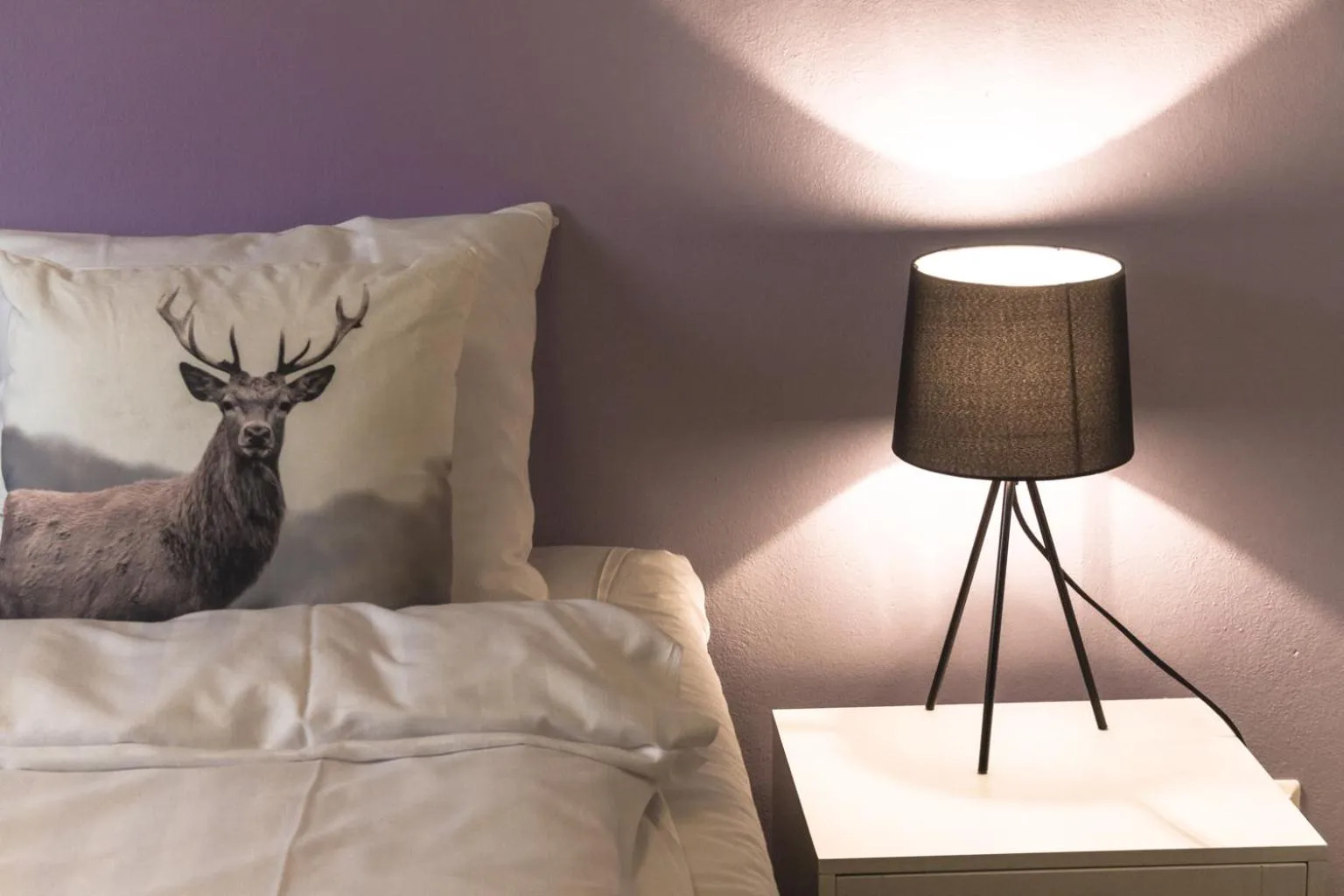 Bed in Kuukkeli Apartments Sodankylä