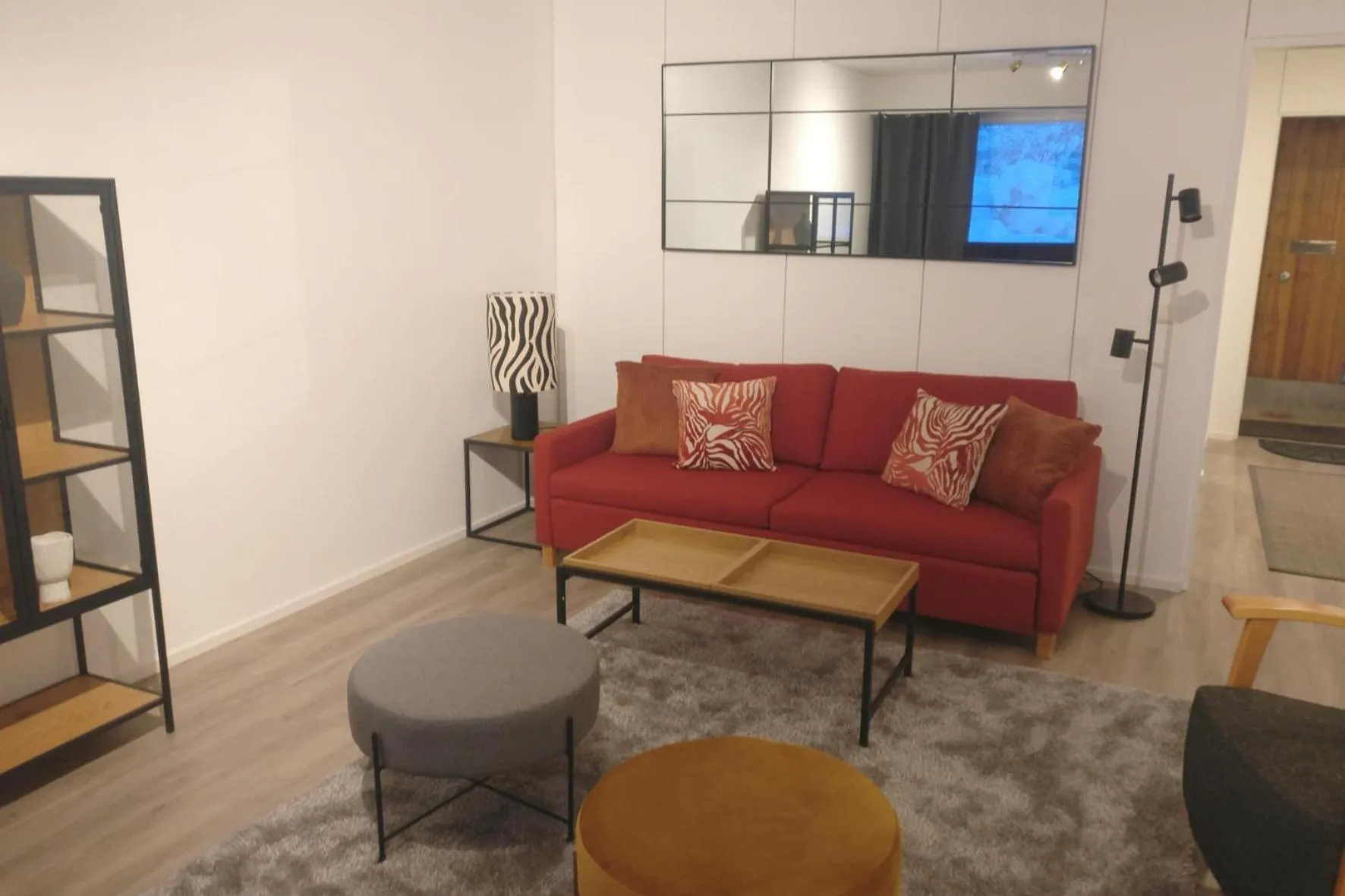 Living room in Kuukkeli Apartments Sodankylä