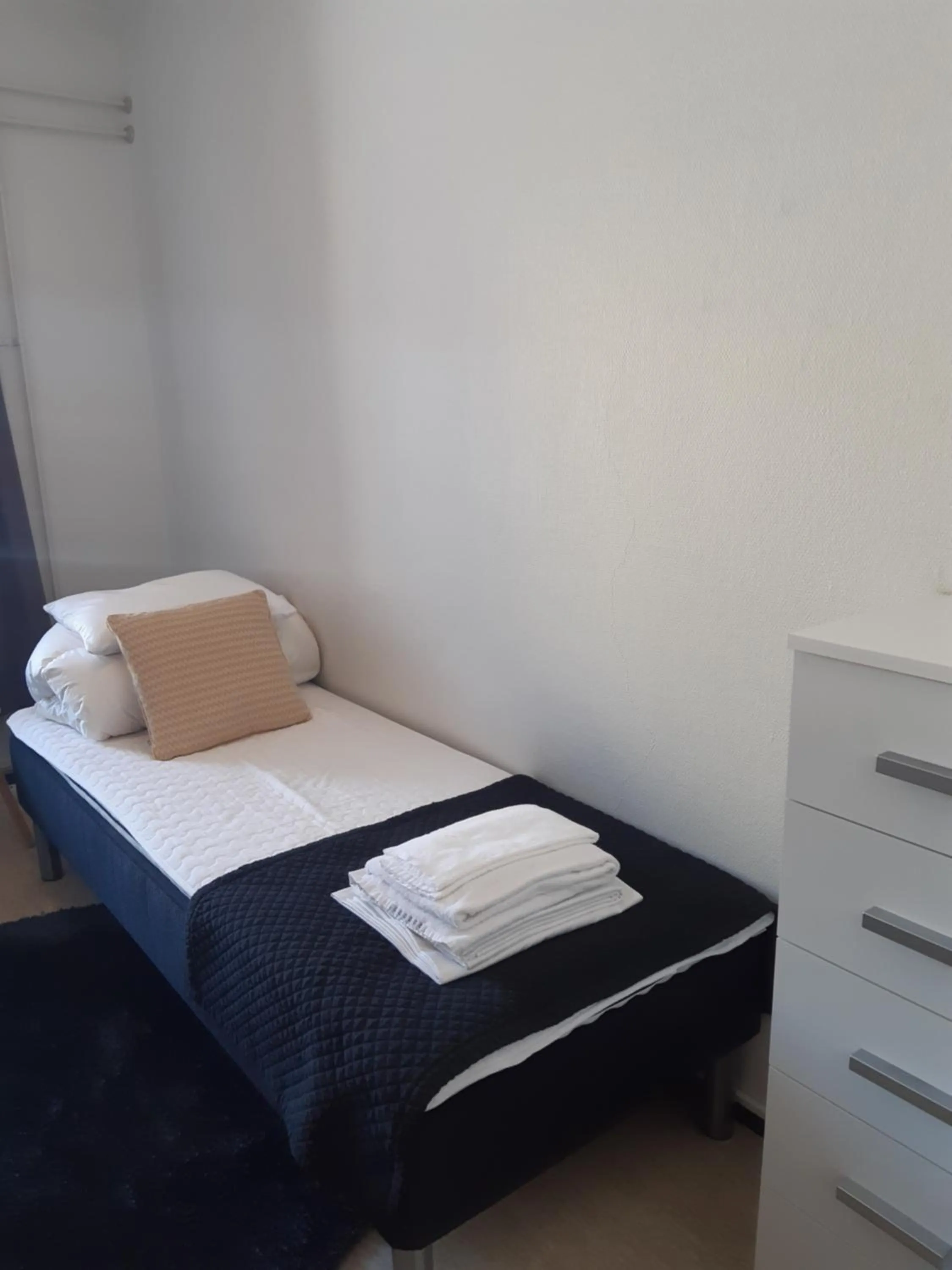 Bed in Kuukkeli Apartments Sodankylä