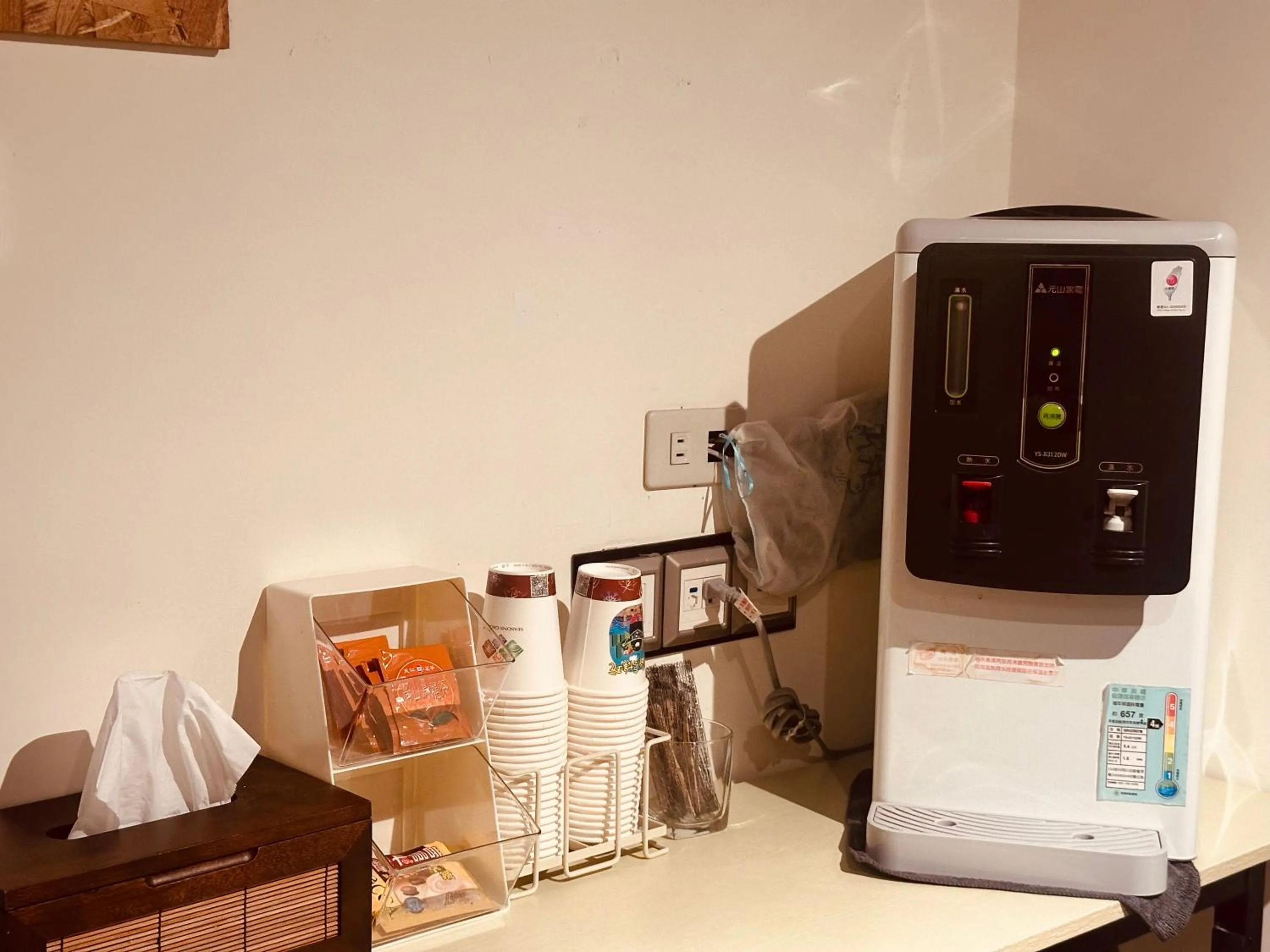 Seating area in R10 Eco Hotel