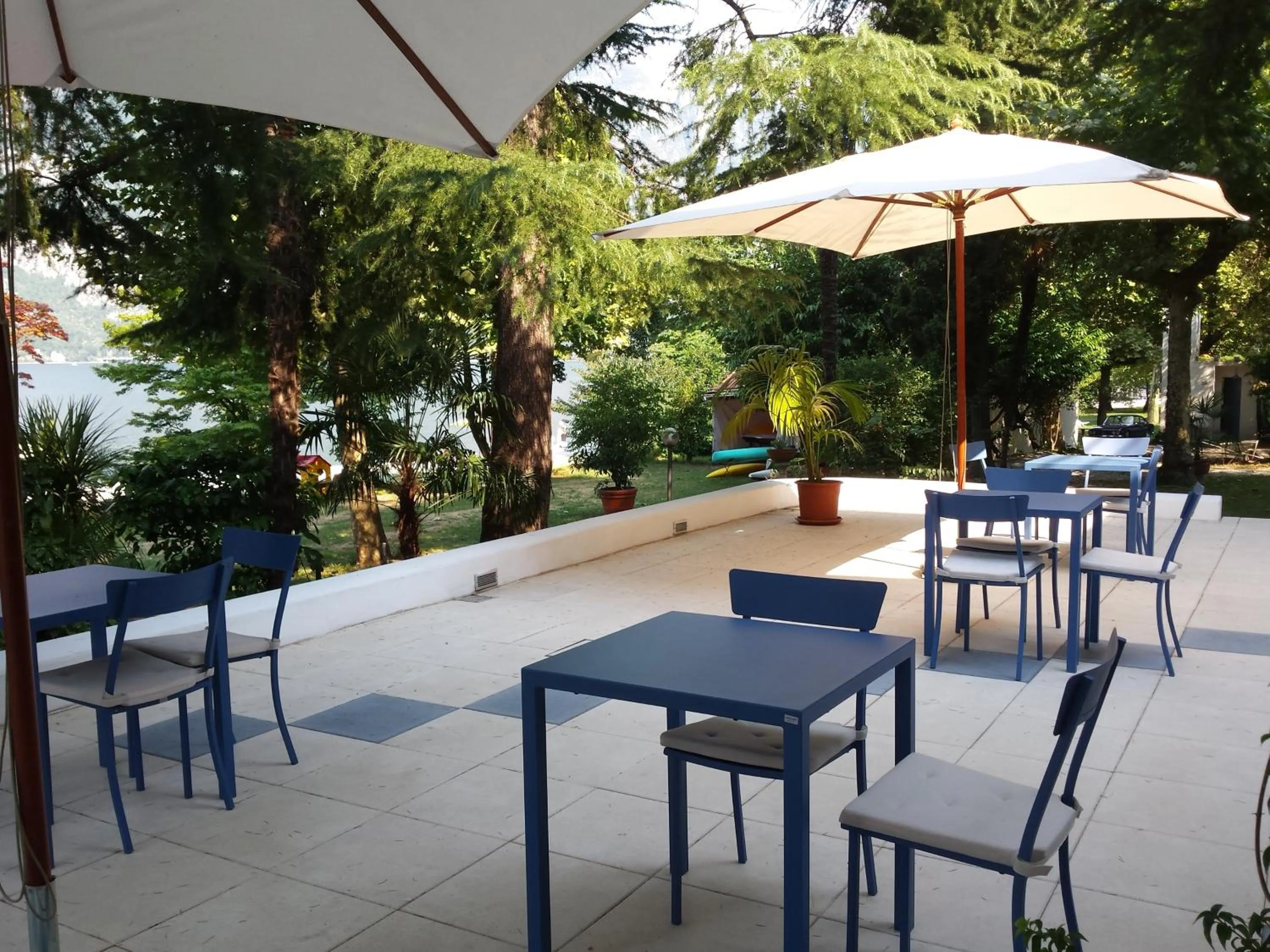 Patio in Hotel Nautilus