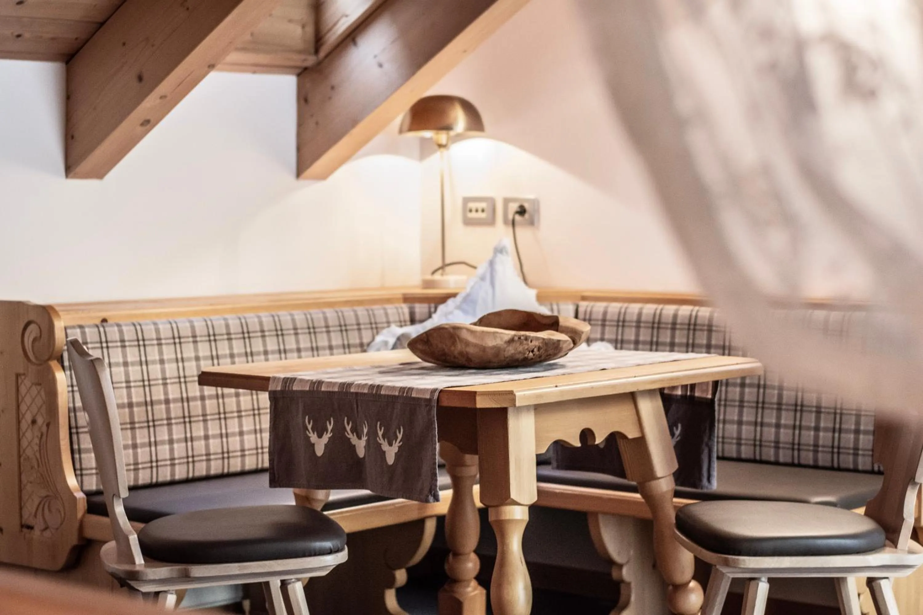 Decorative detail in Hotel Luna Mondschein