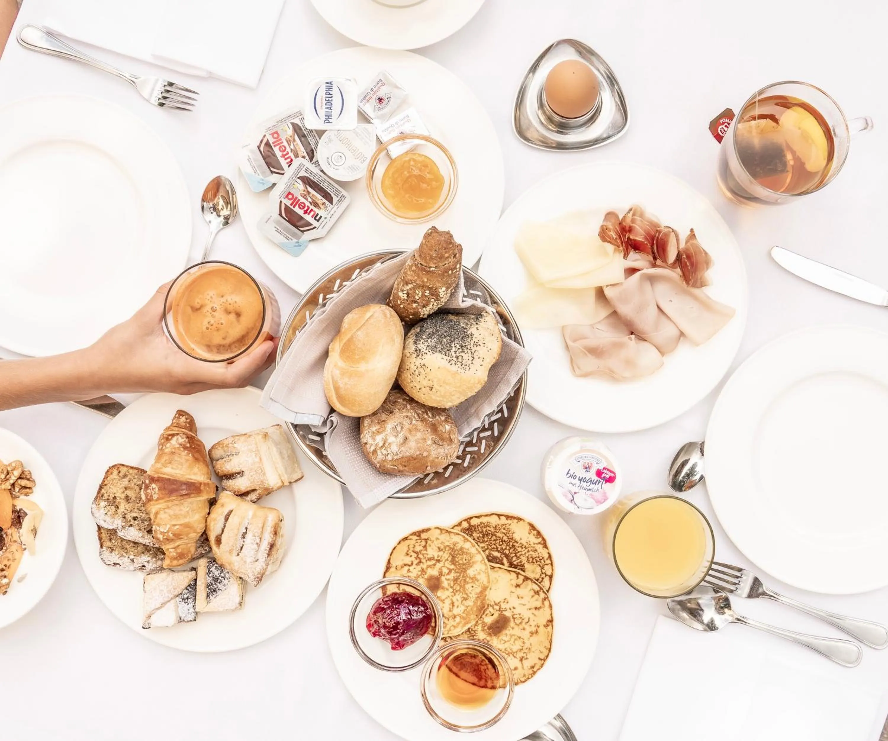 Breakfast in Hotel Luna Mondschein