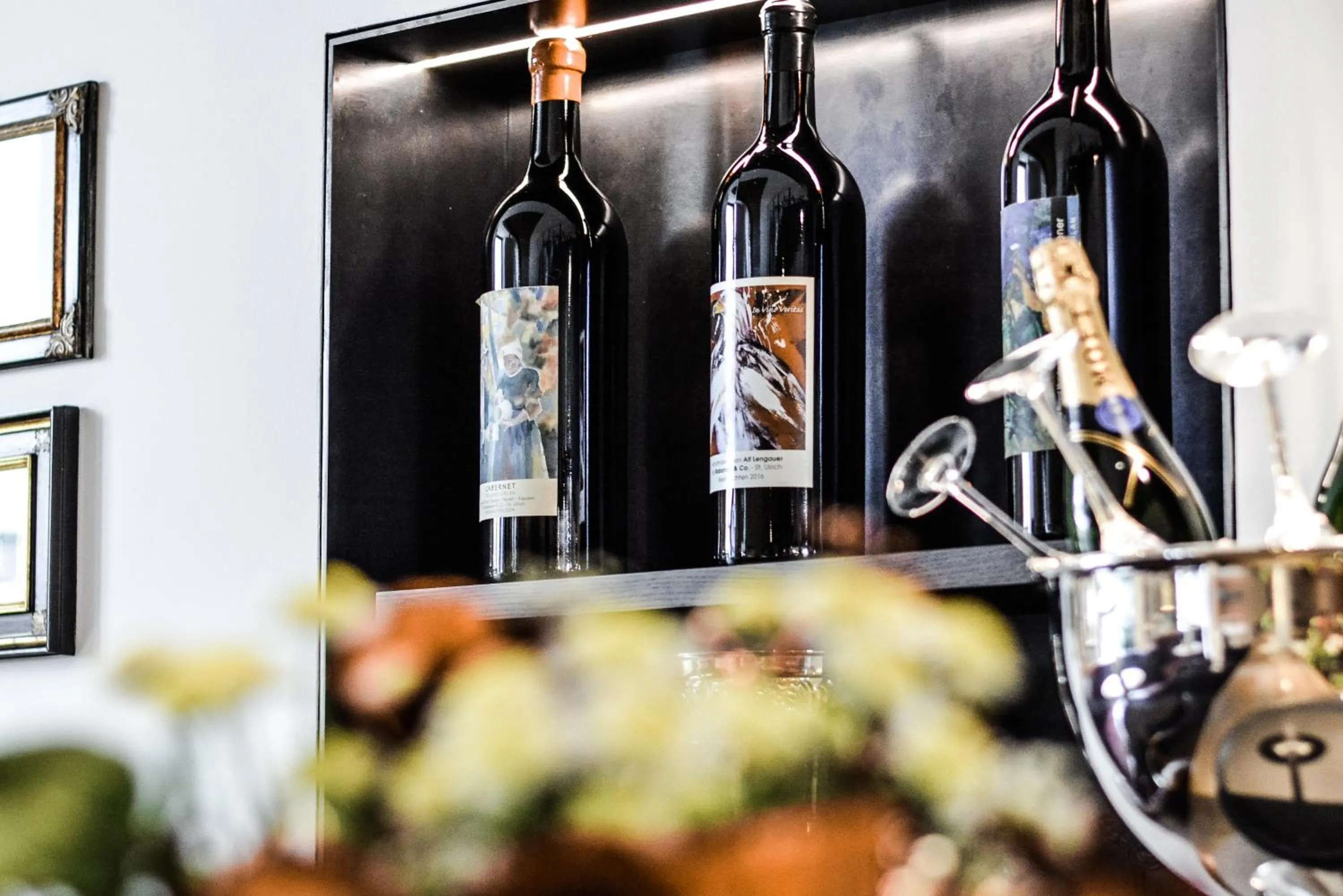 Lounge or bar in Hotel Luna Mondschein