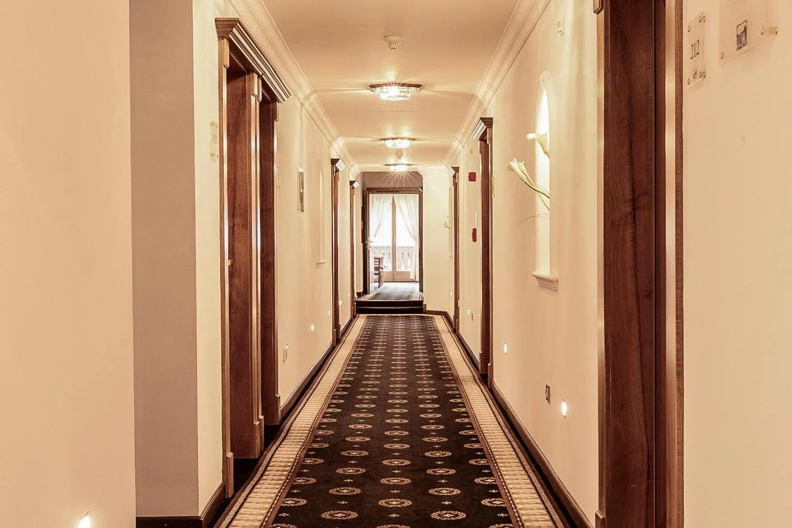 Decorative detail in Hotel Luna Mondschein