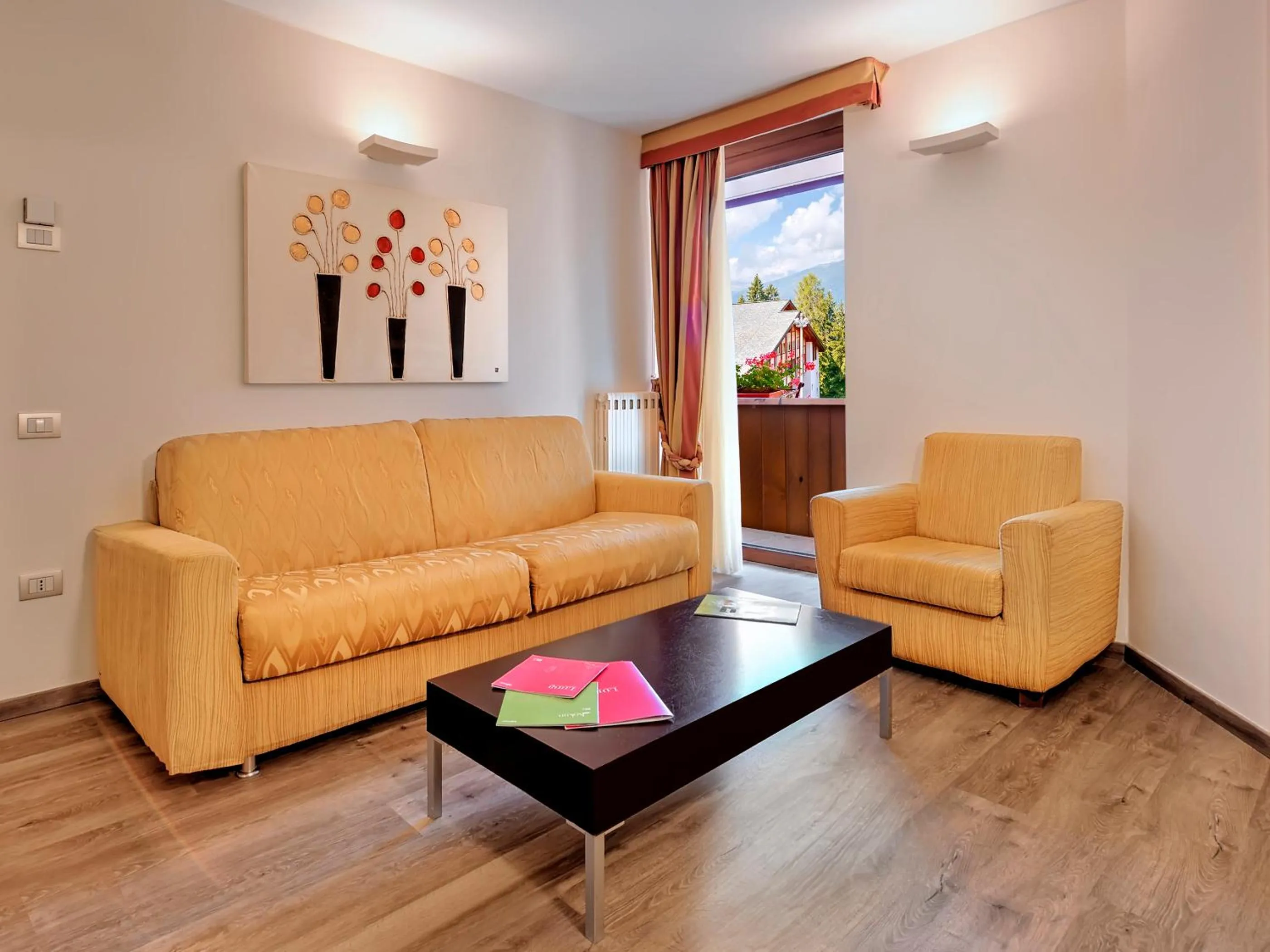 Living room in Luna Wellness Hotel