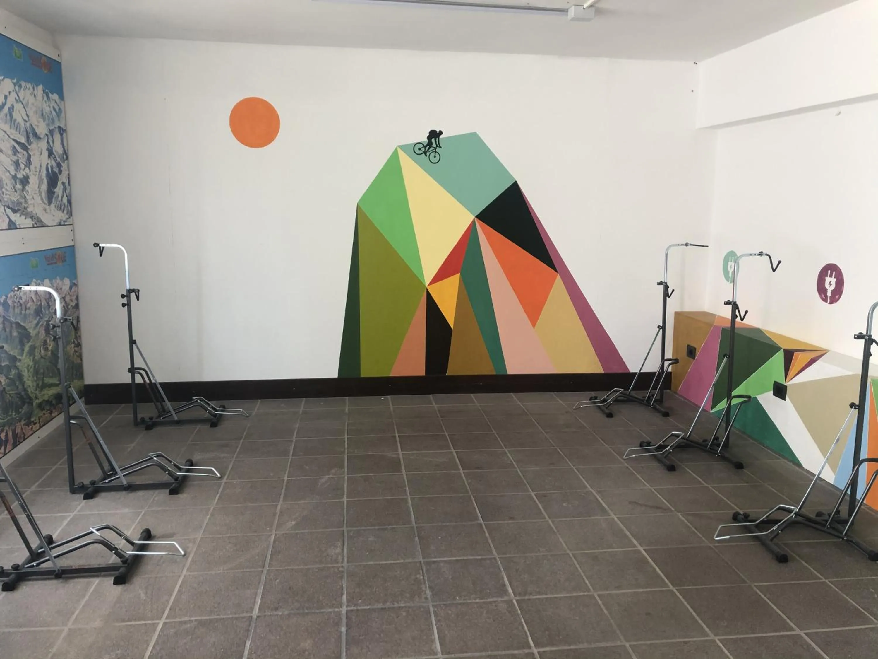 Fitness centre/facilities in Luna Wellness Hotel