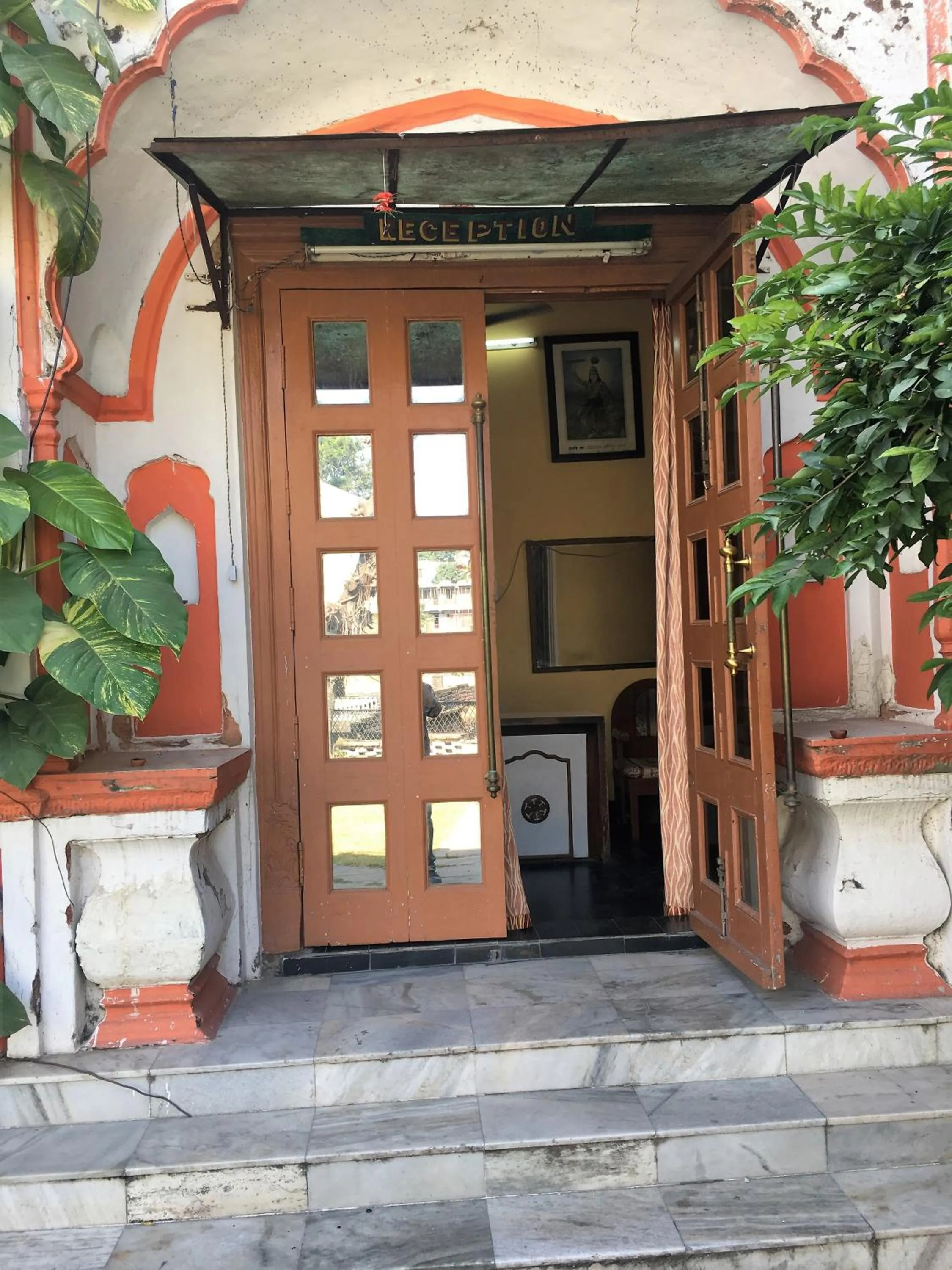 Facade/entrance in Hotel Heritage Sanyam