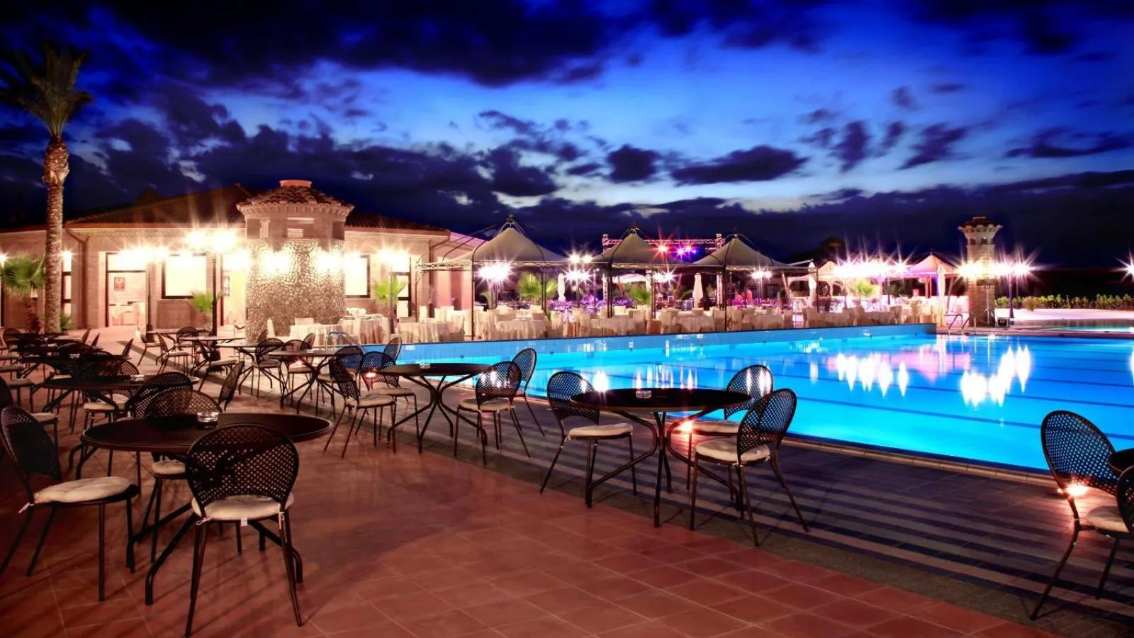 Night in Grand Hotel Vigna Nocelli