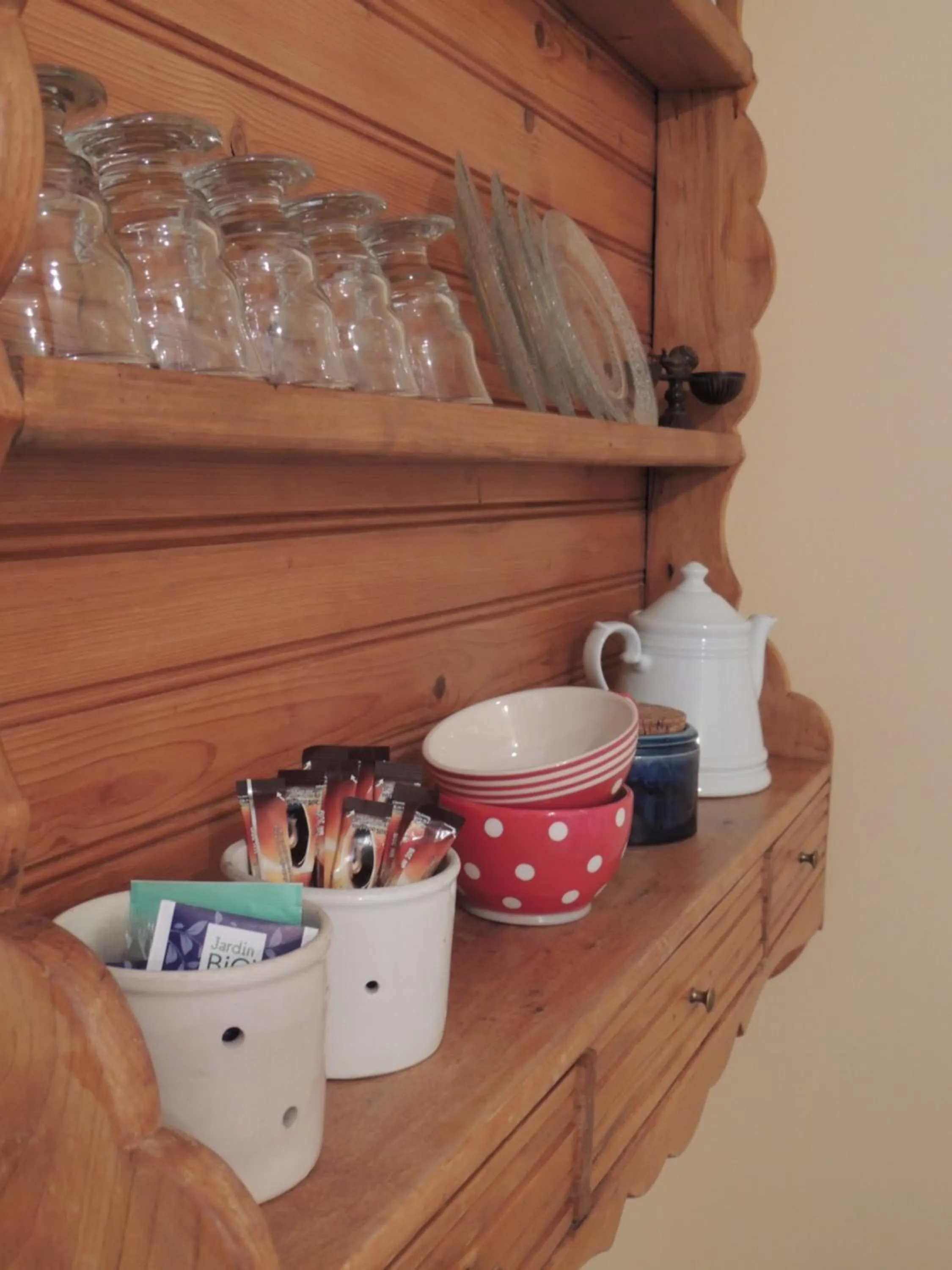 Kitchen or kitchenette in chambres d'hôtes le Boyer