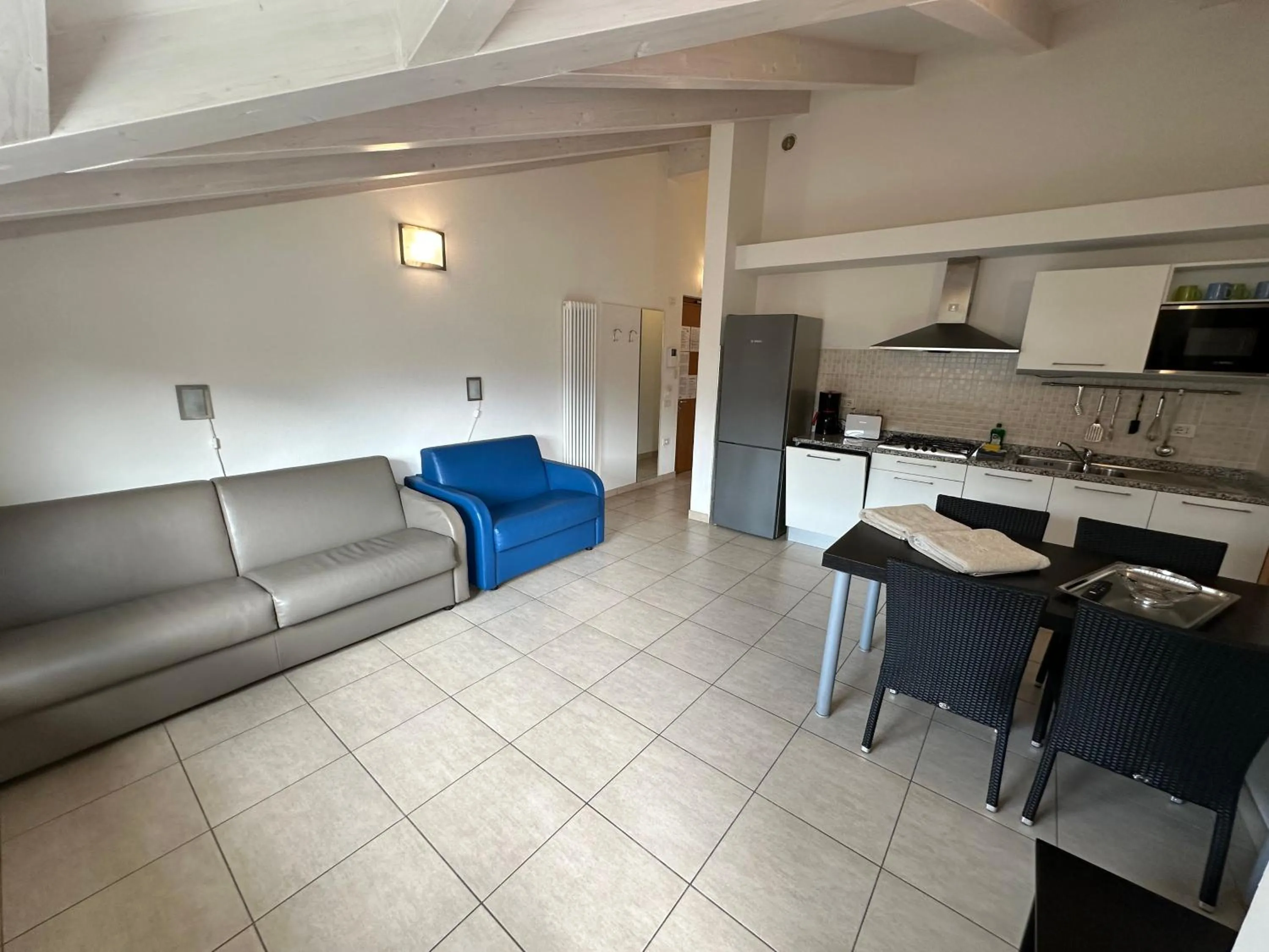 Kitchen or kitchenette in 4 Limoni Apartment Resort