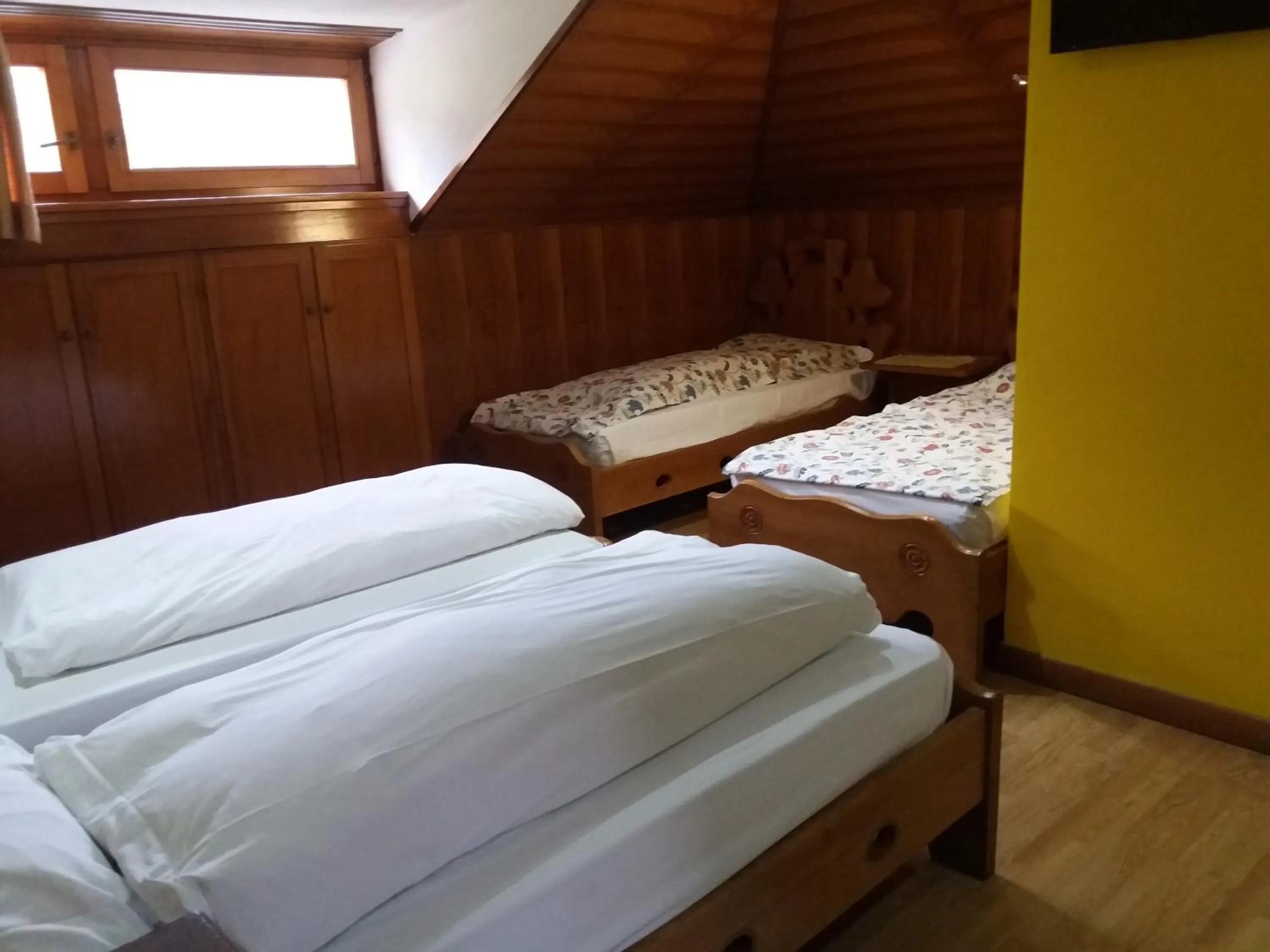 Bed in Hotel Cristallo