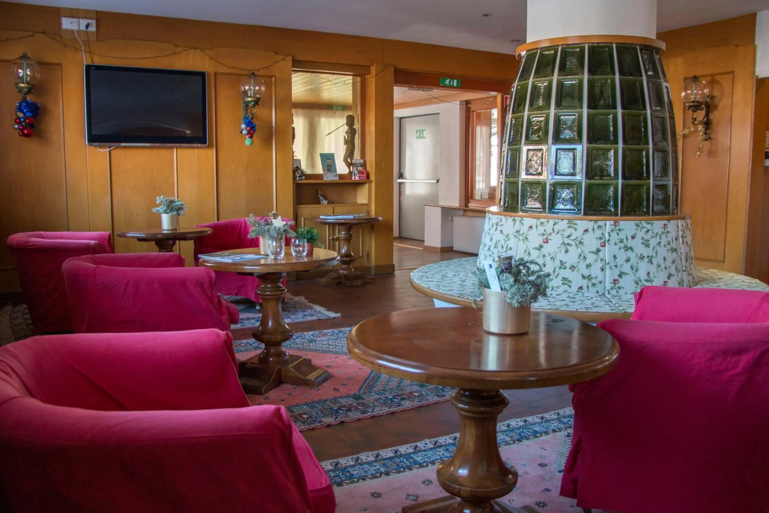 Lobby or reception in Hotel Cristallo