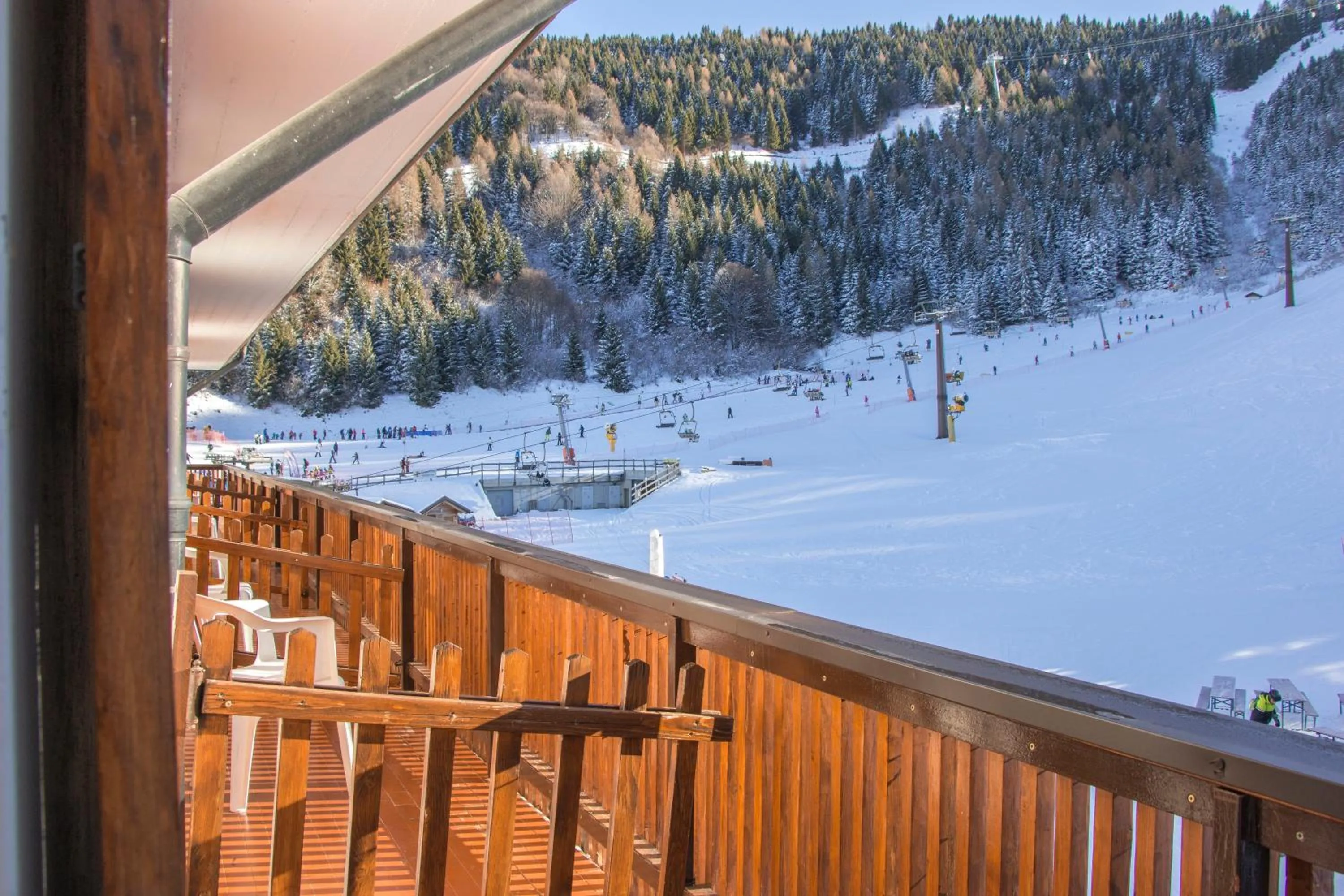 Balcony/Terrace in Hotel Cristallo