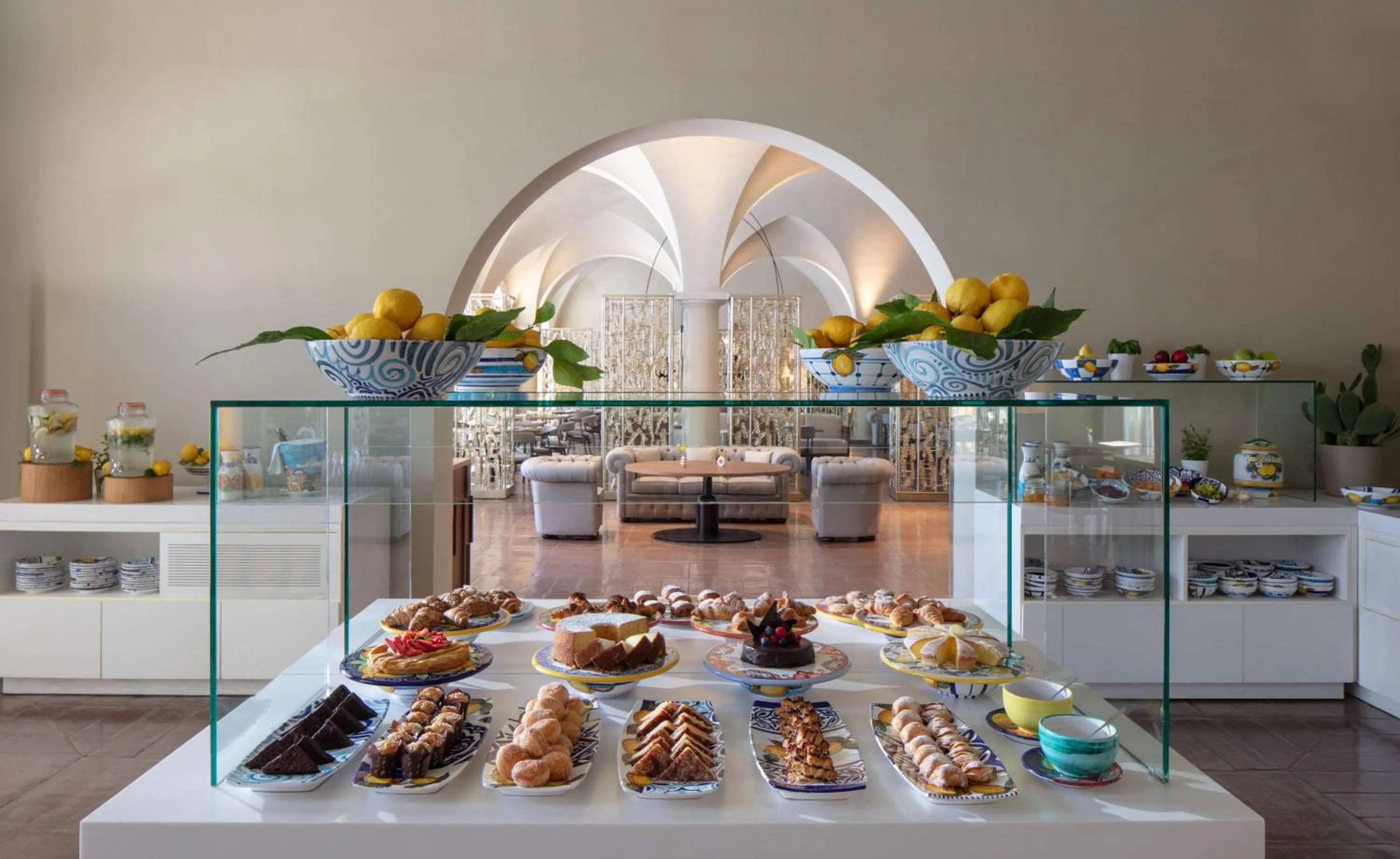 Breakfast in Anantara Convento di Amalfi Grand Hotel