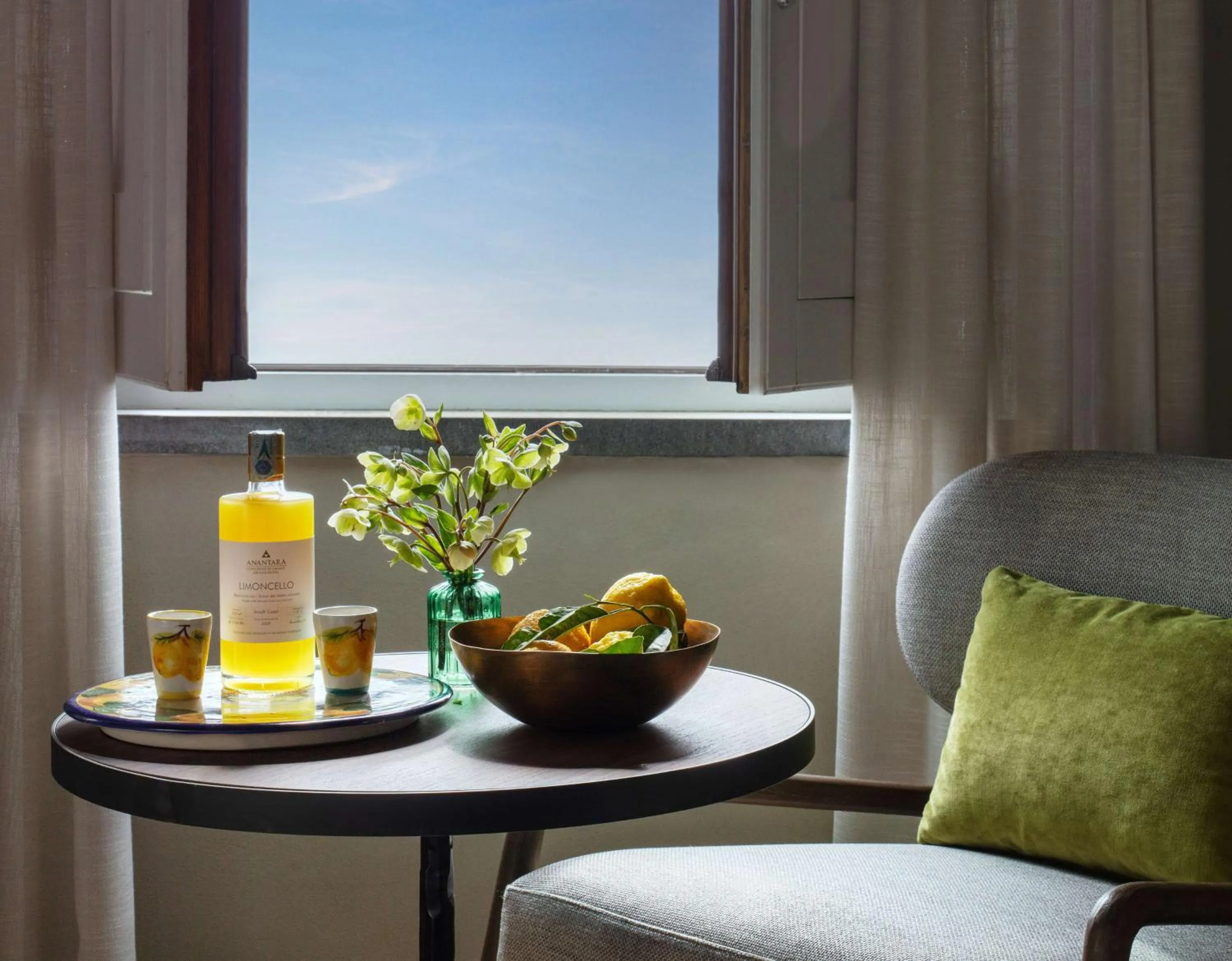 Bedroom in Anantara Convento di Amalfi Grand Hotel
