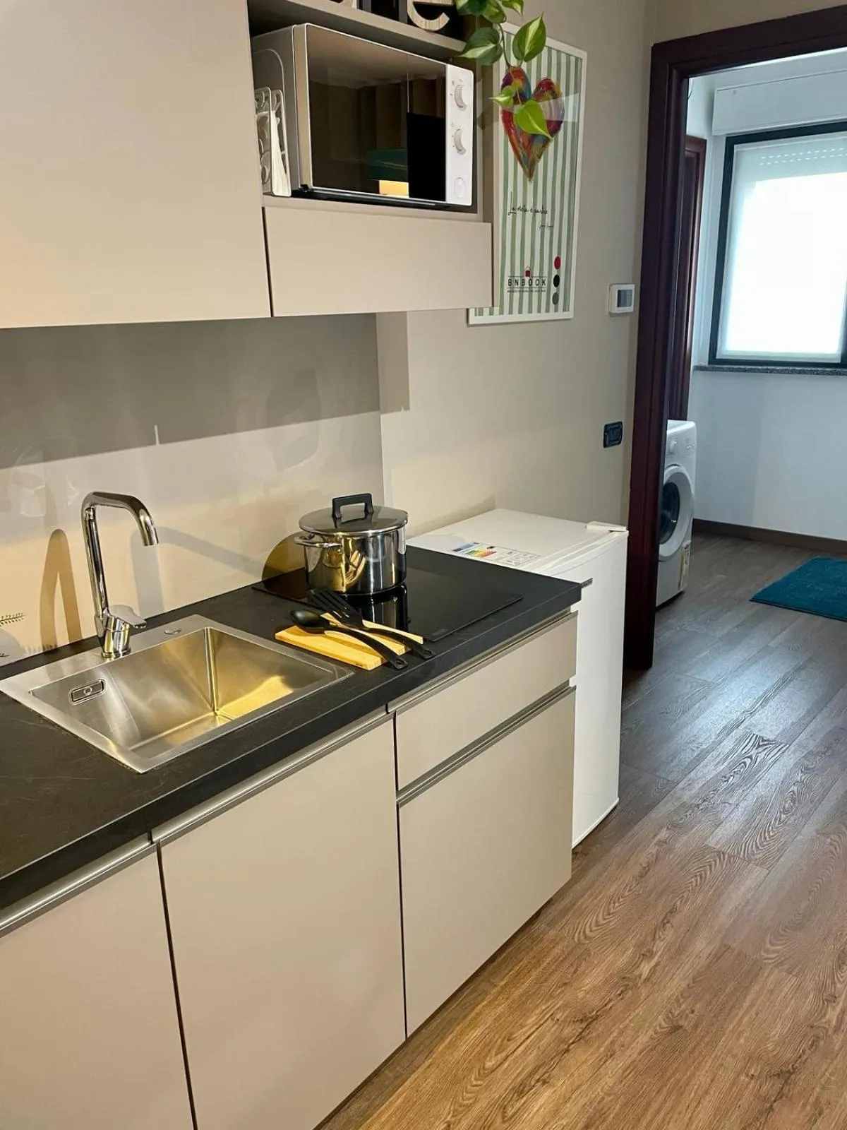 Kitchen or kitchenette in Bnbook Expo Residence Rho