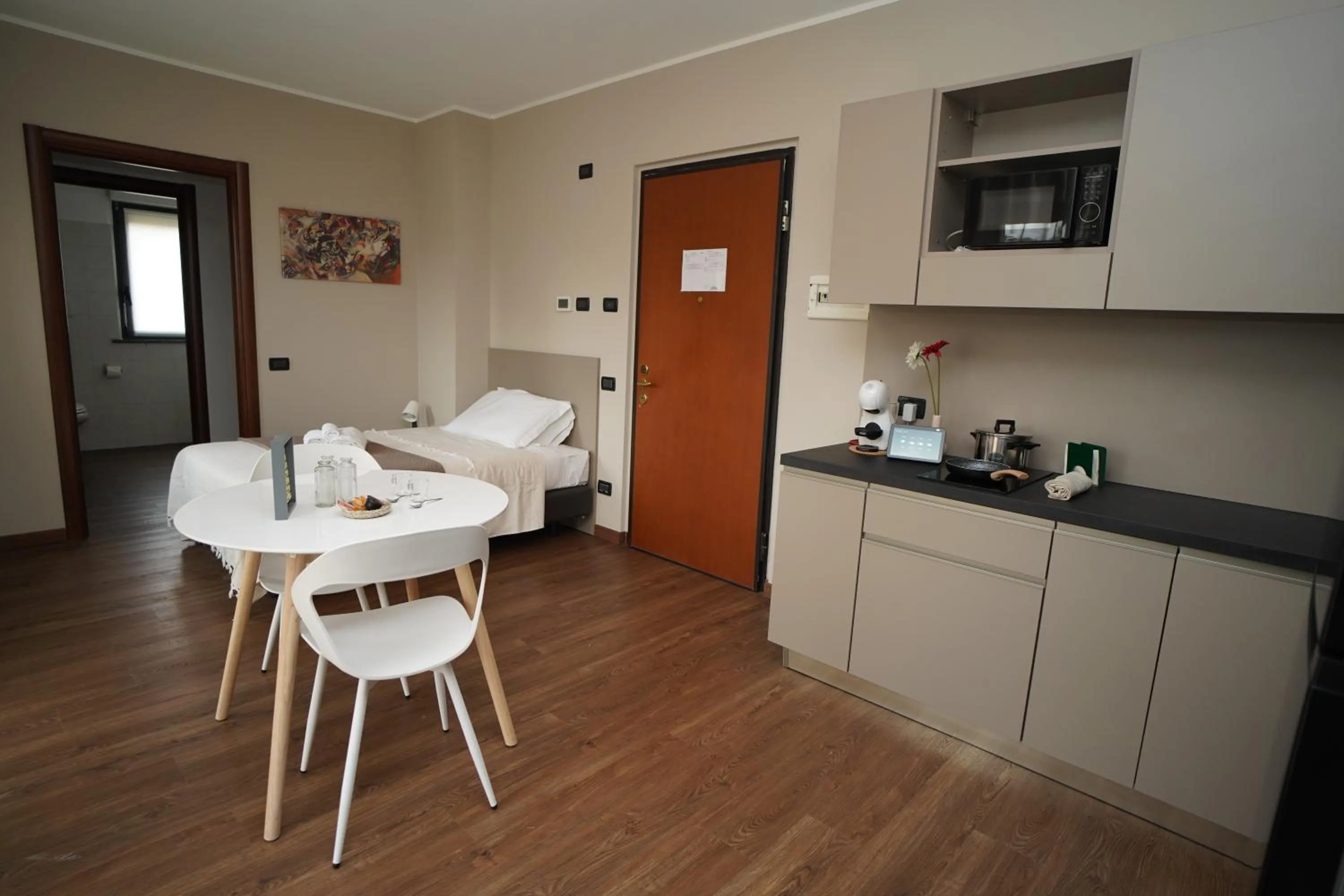 Kitchen or kitchenette in Bnbook Expo Residence Rho