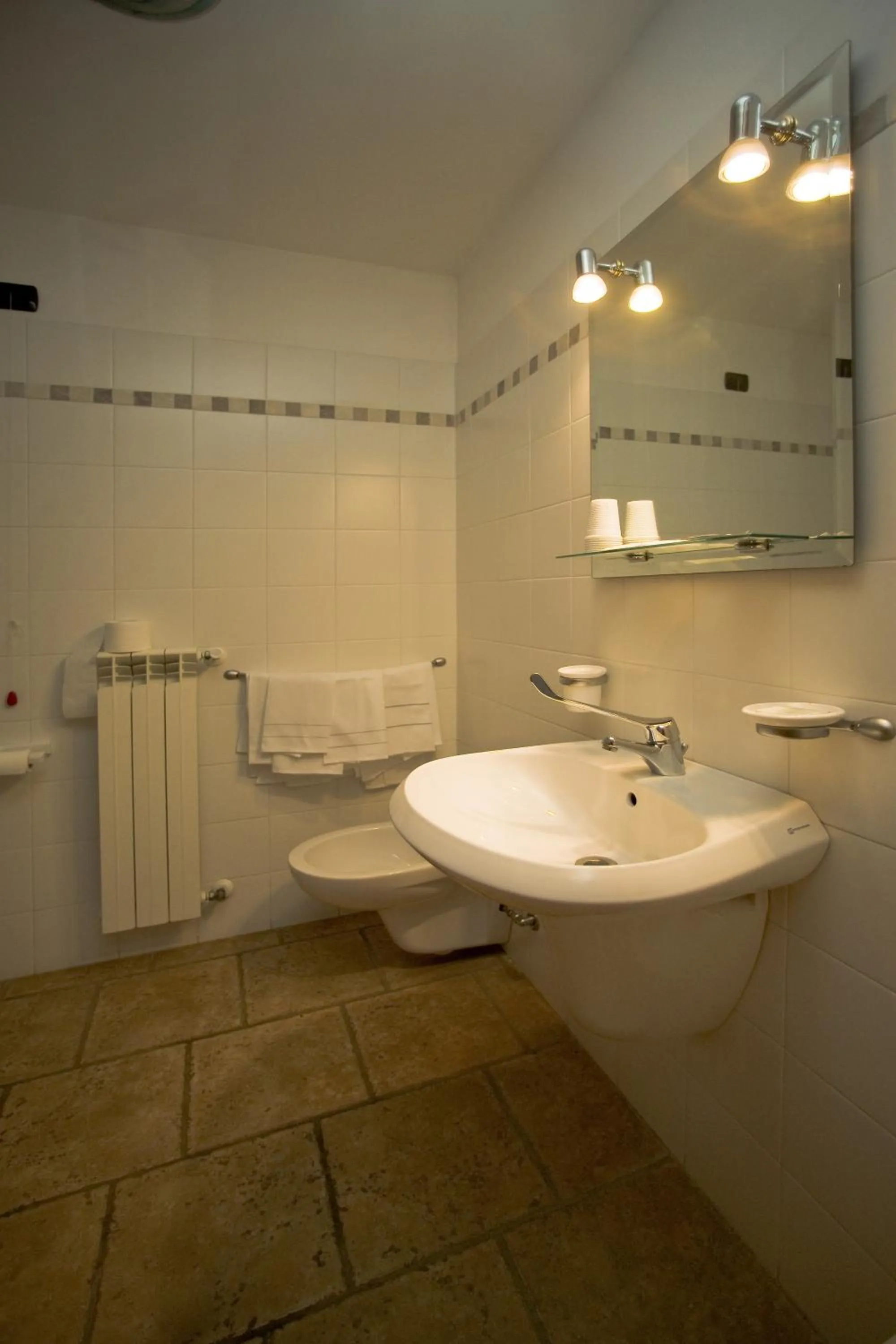 Bathroom in Hotel Il Canneto