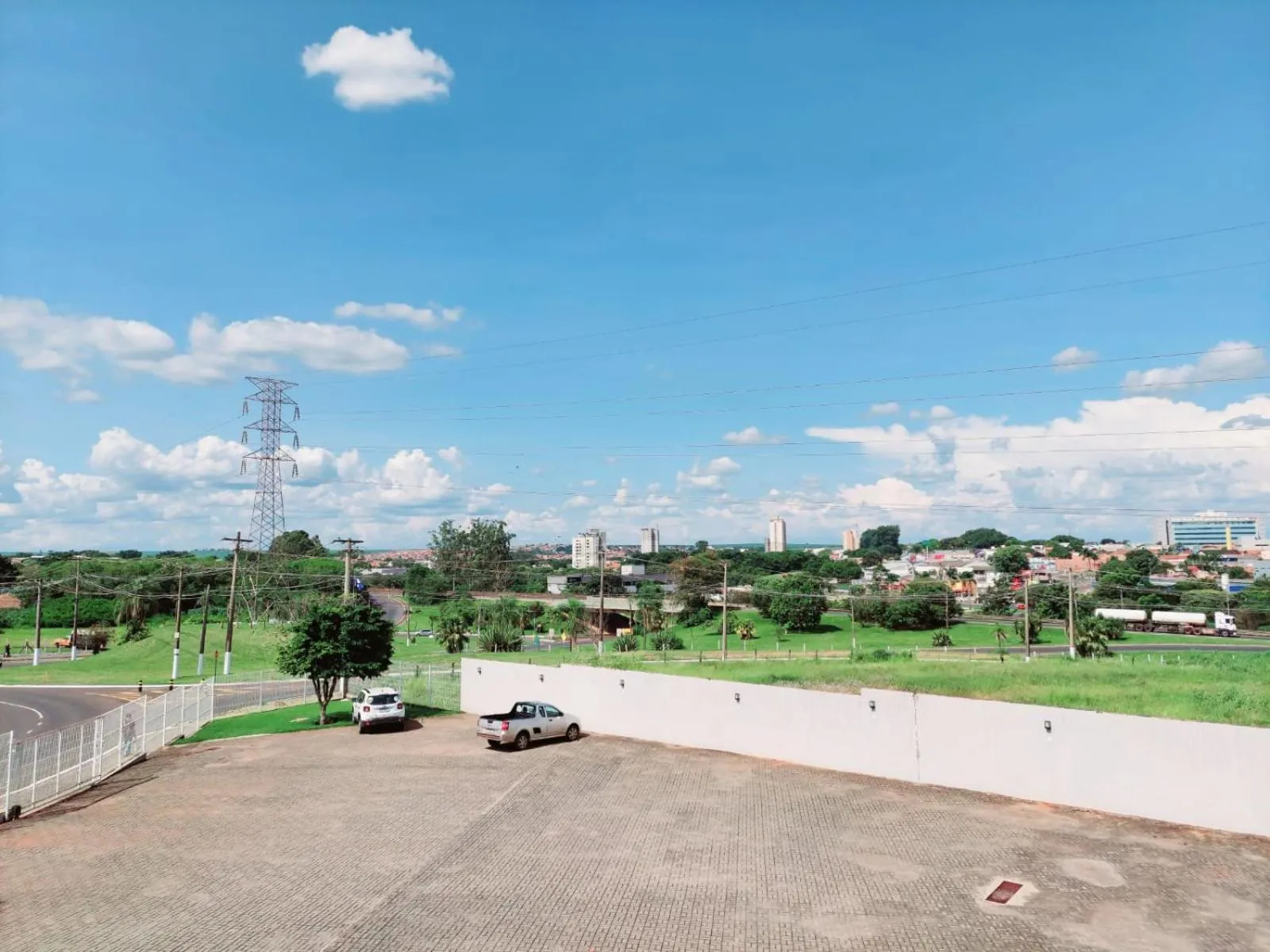 City view in Habitat Prime Hotel