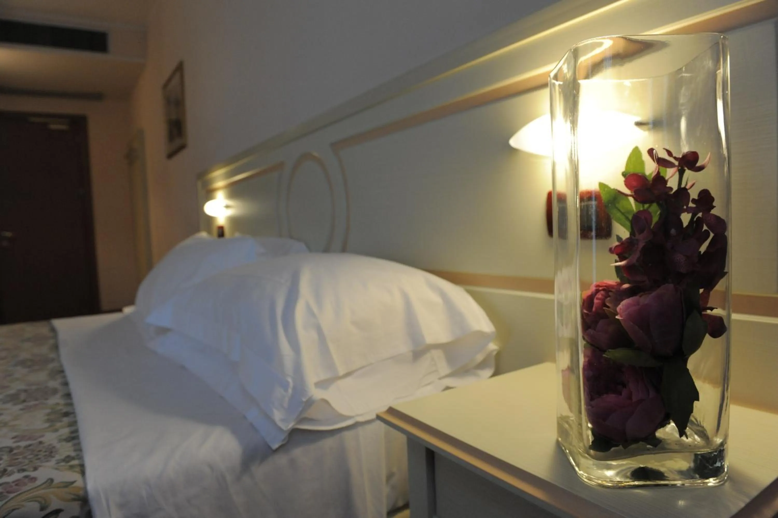 Decorative detail, Bed in Hotel Plazza