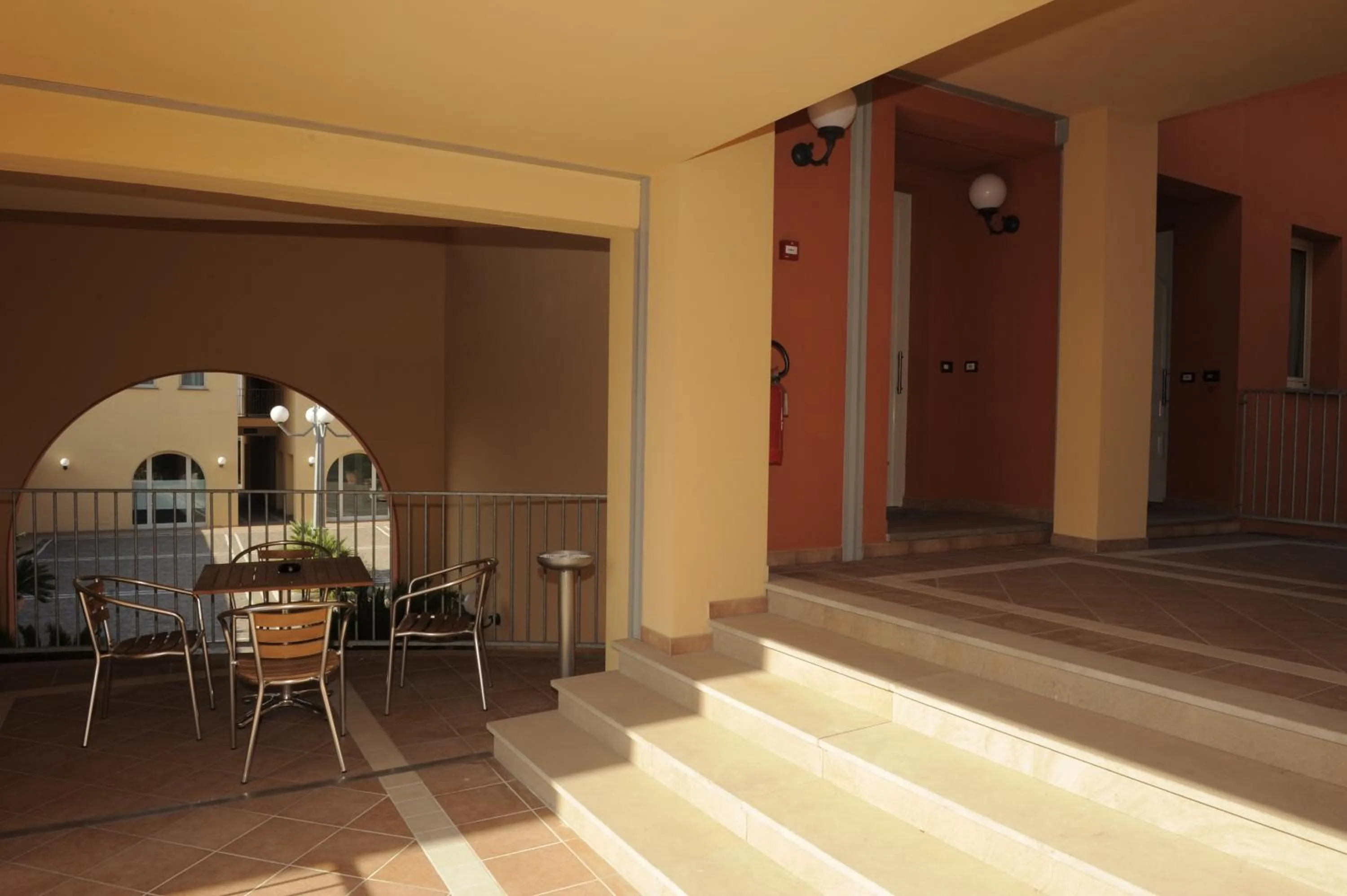 Balcony/Terrace in Hotel Plazza