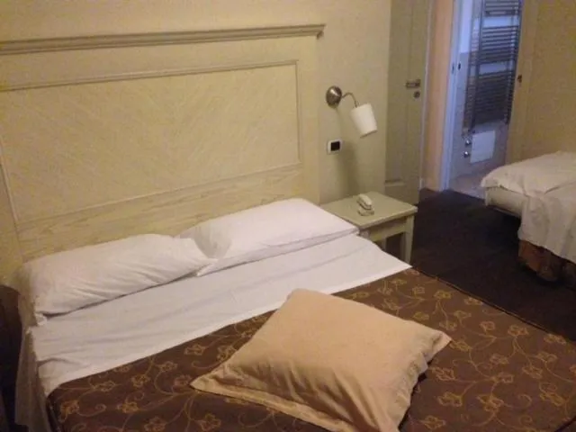 Bed in Hotel Villa Tiziana
