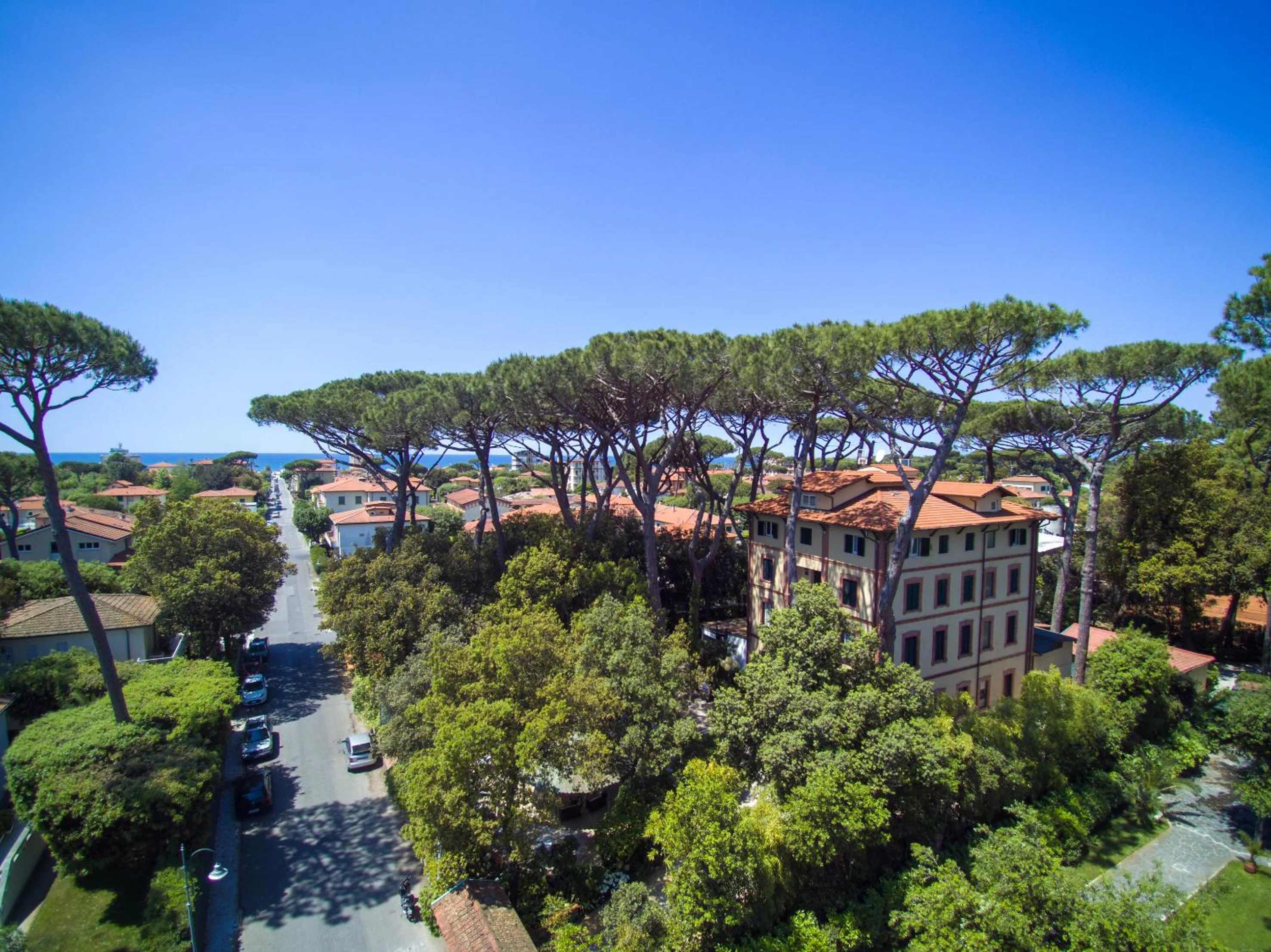 Bird's eye view in Hotel Villa Tiziana
