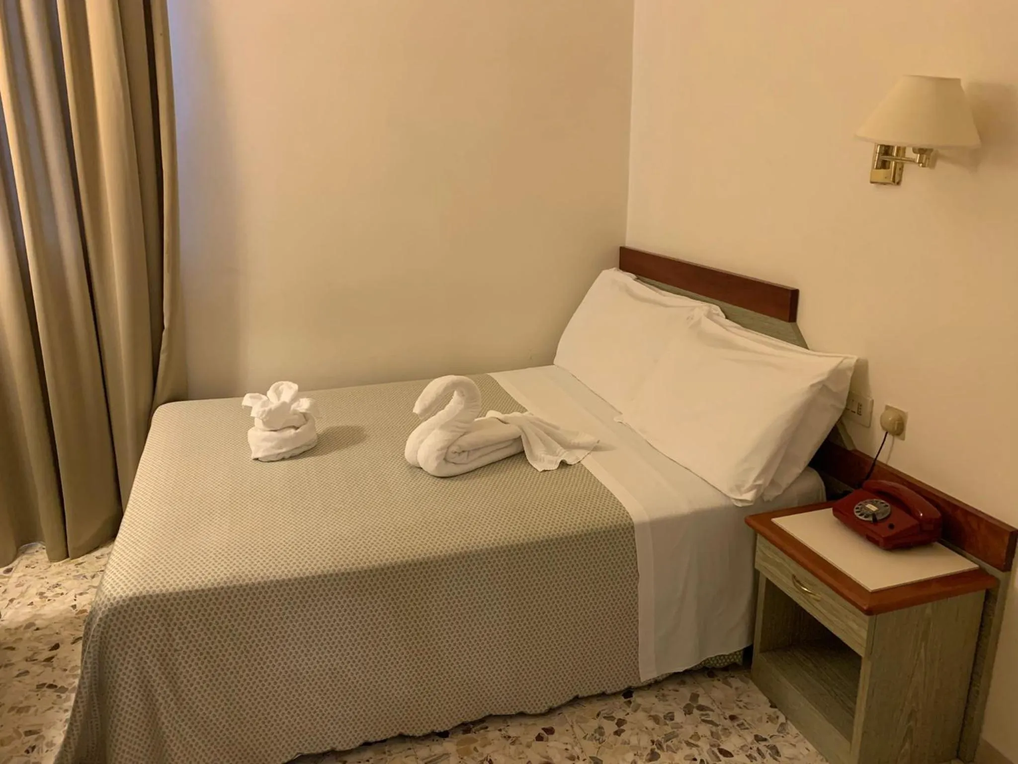Bed in Hotel Villa Tiziana