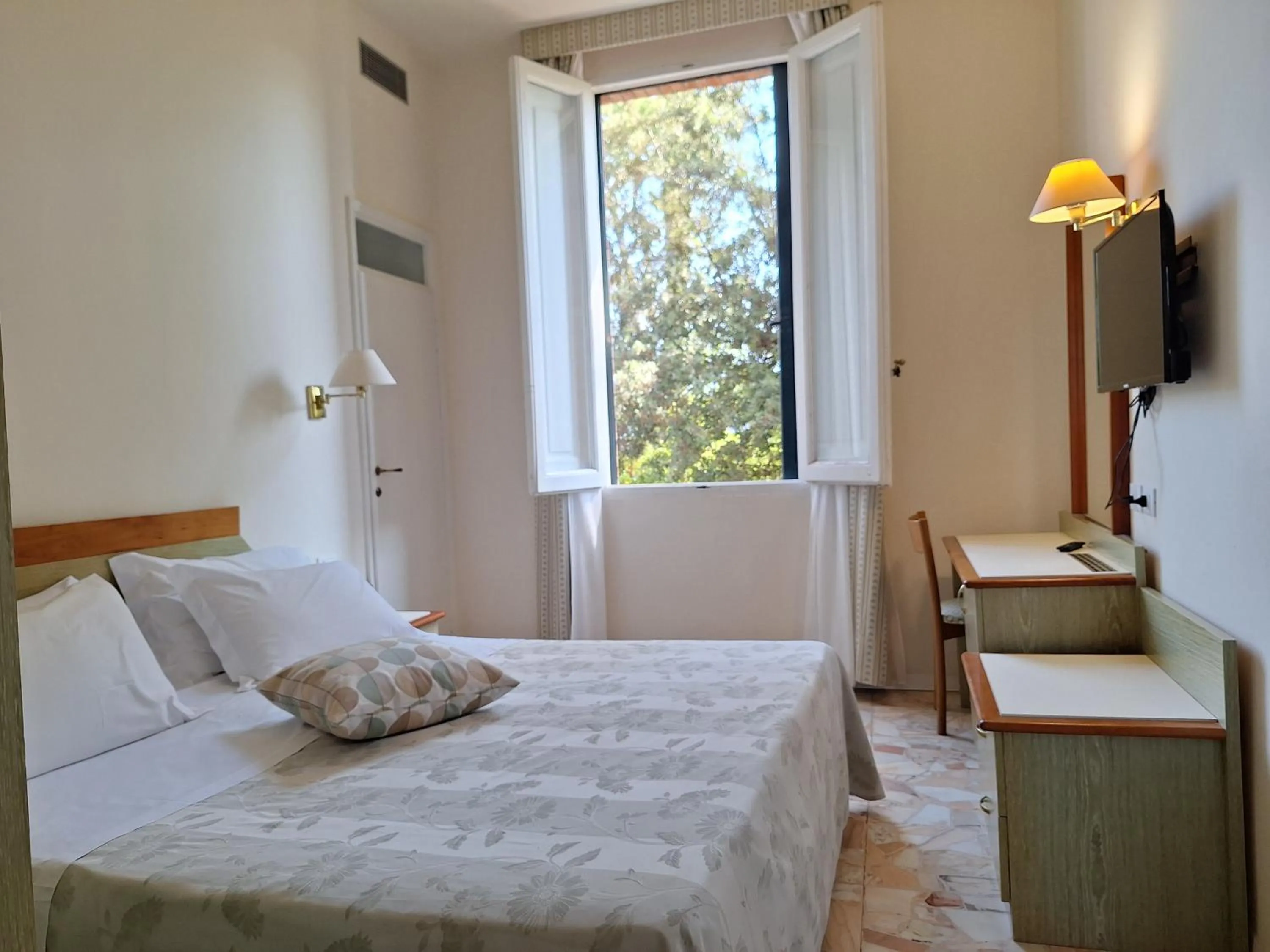 Bed in Hotel Villa Tiziana